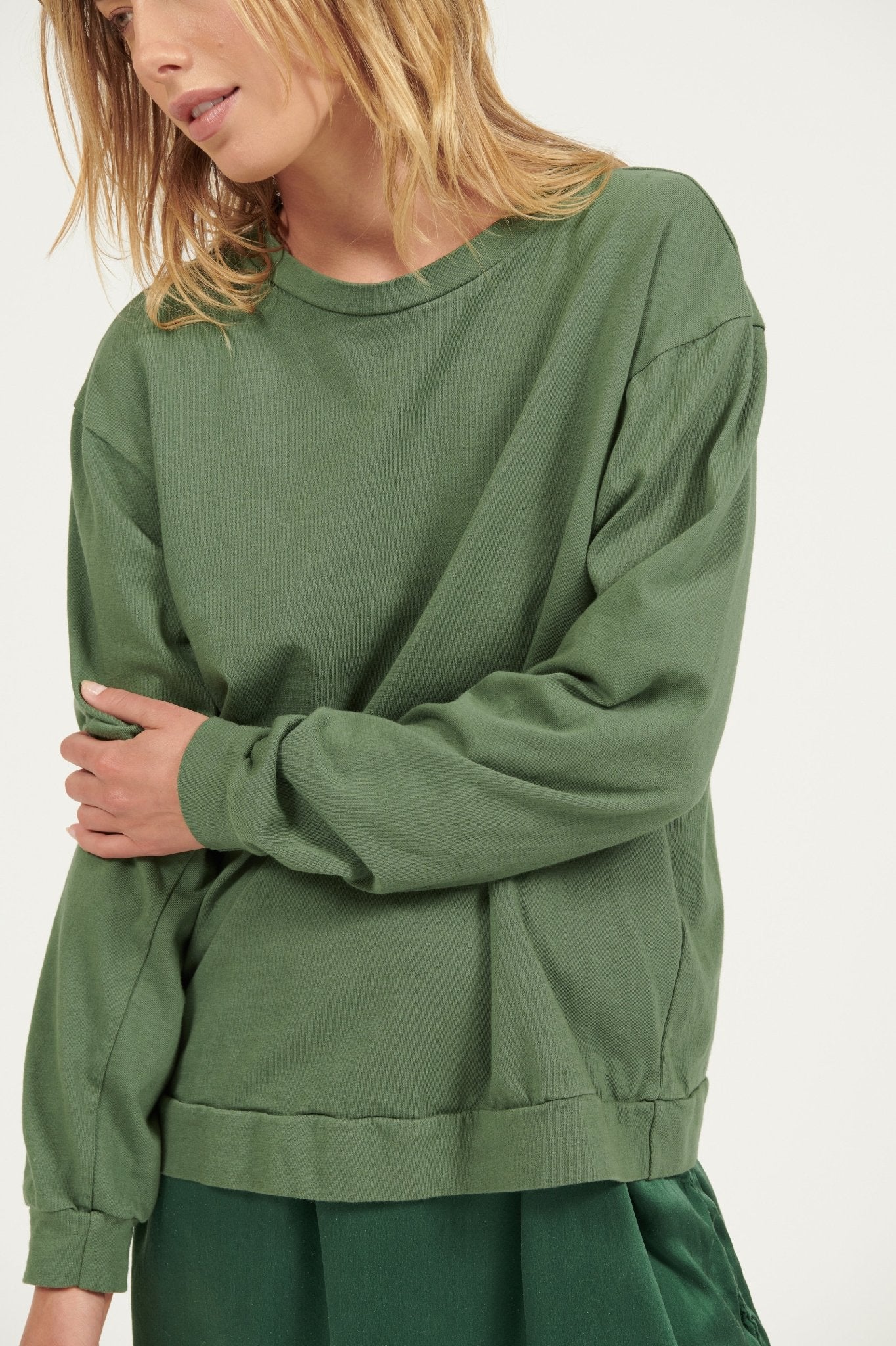 COCO JUMPER - BOTTLE GREEN - Primness