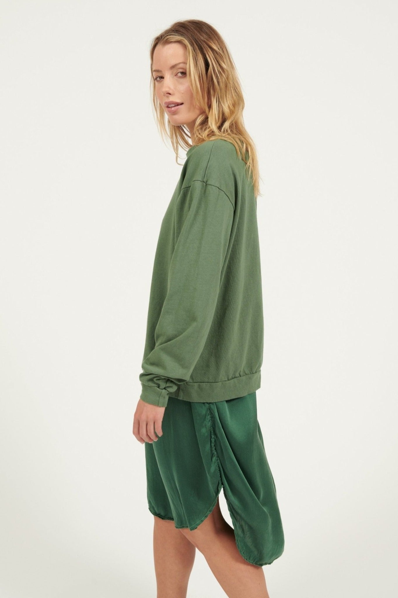 COCO JUMPER - BOTTLE GREEN - Primness