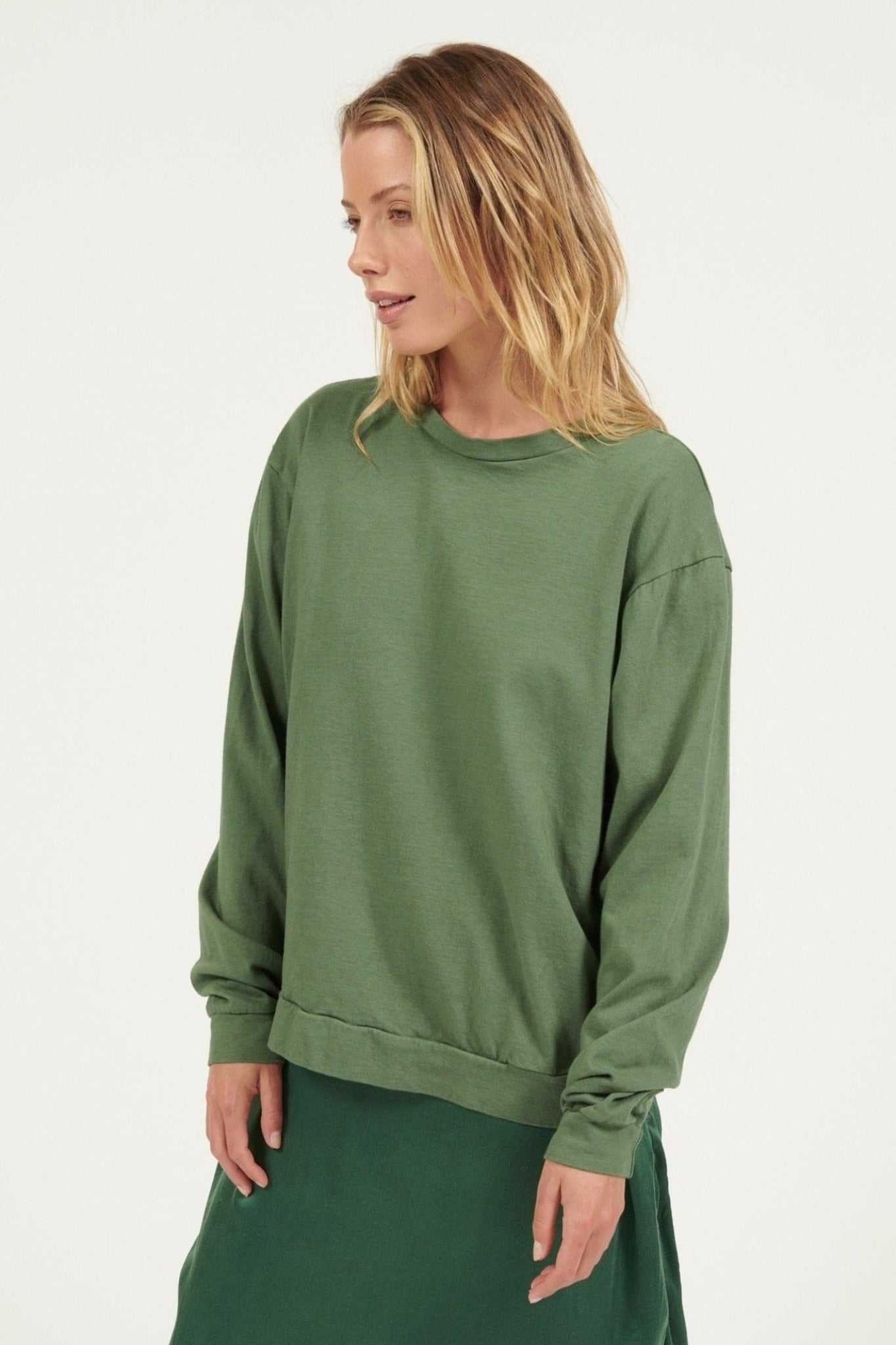 COCO JUMPER - BOTTLE GREEN - Primness