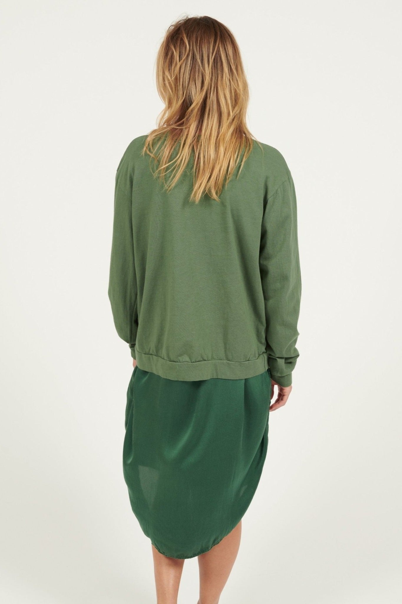 COCO JUMPER - BOTTLE GREEN - Primness