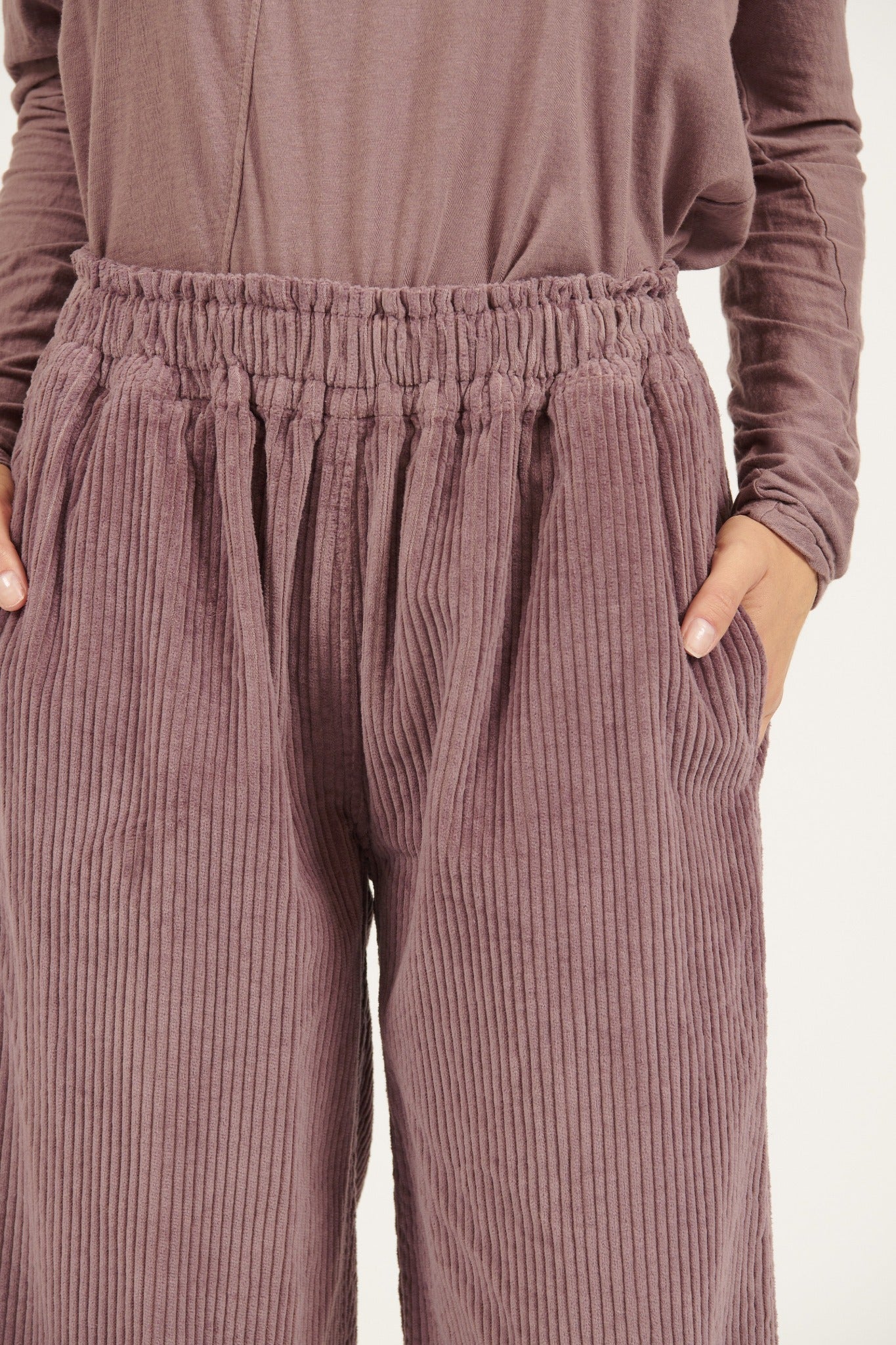 CORDIALLY PANT - MULBERRY (PRE-ORDER) - Primness