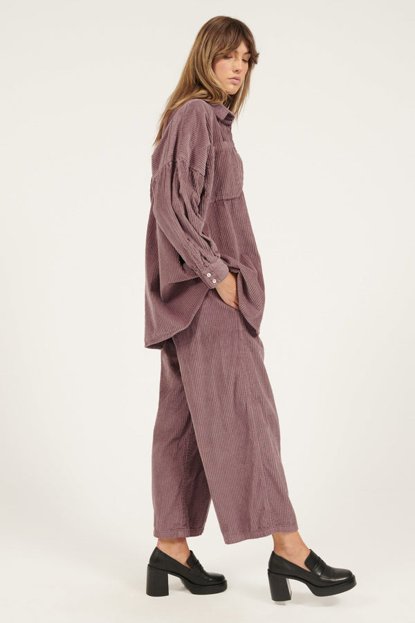 CORDIALLY PANT - MULBERRY (PRE-ORDER) - Primness