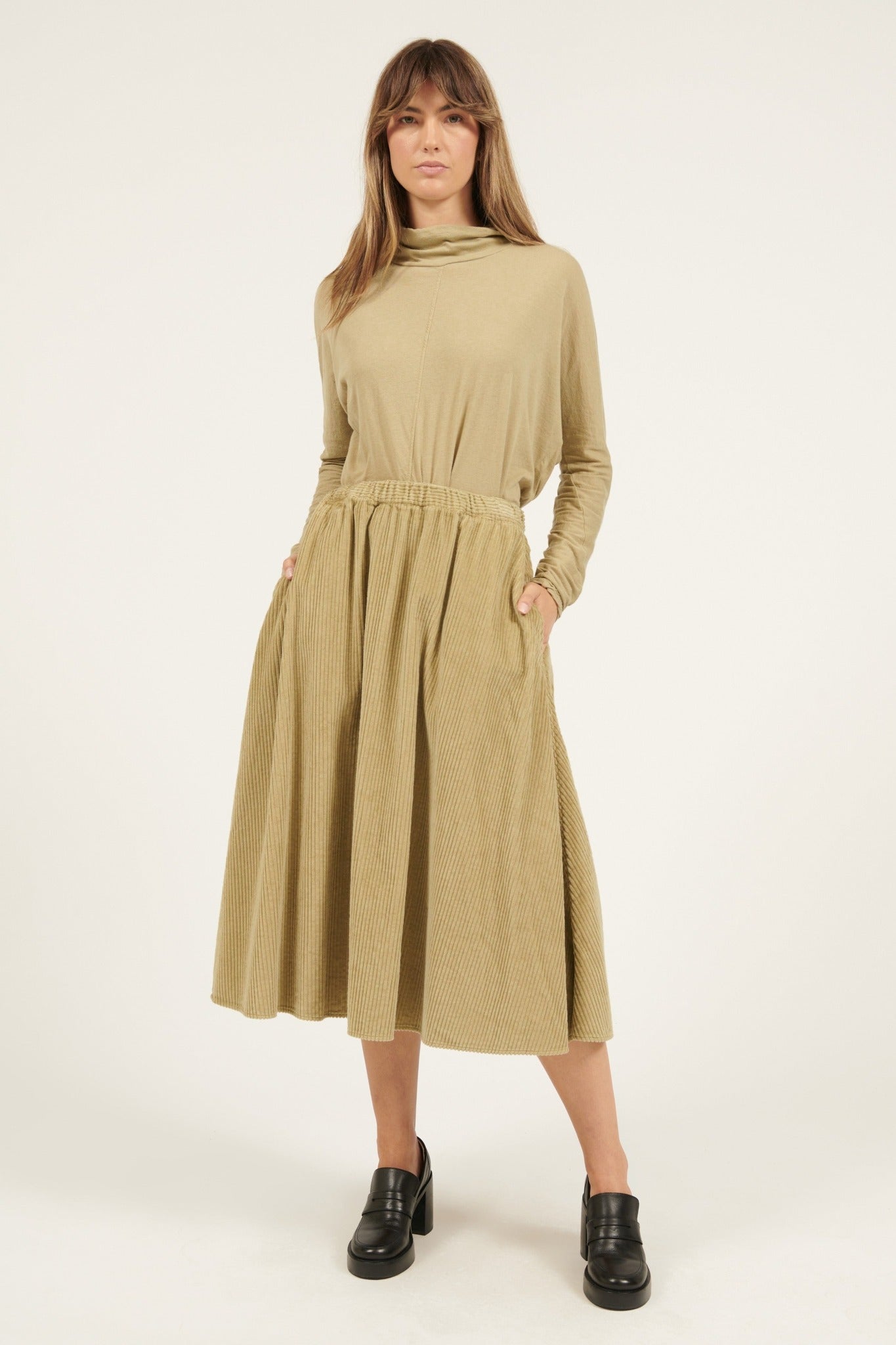 CORDIALLY SKIRT - CLOVER (PRE-ORDER) - Primness