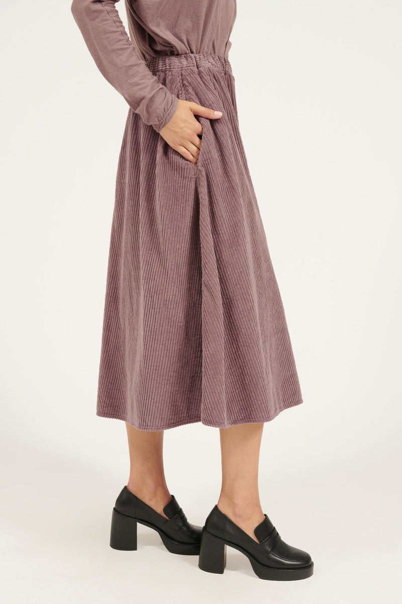CORDIALLY SKIRT - MULBERRY (PRE-ORDER) - Primness