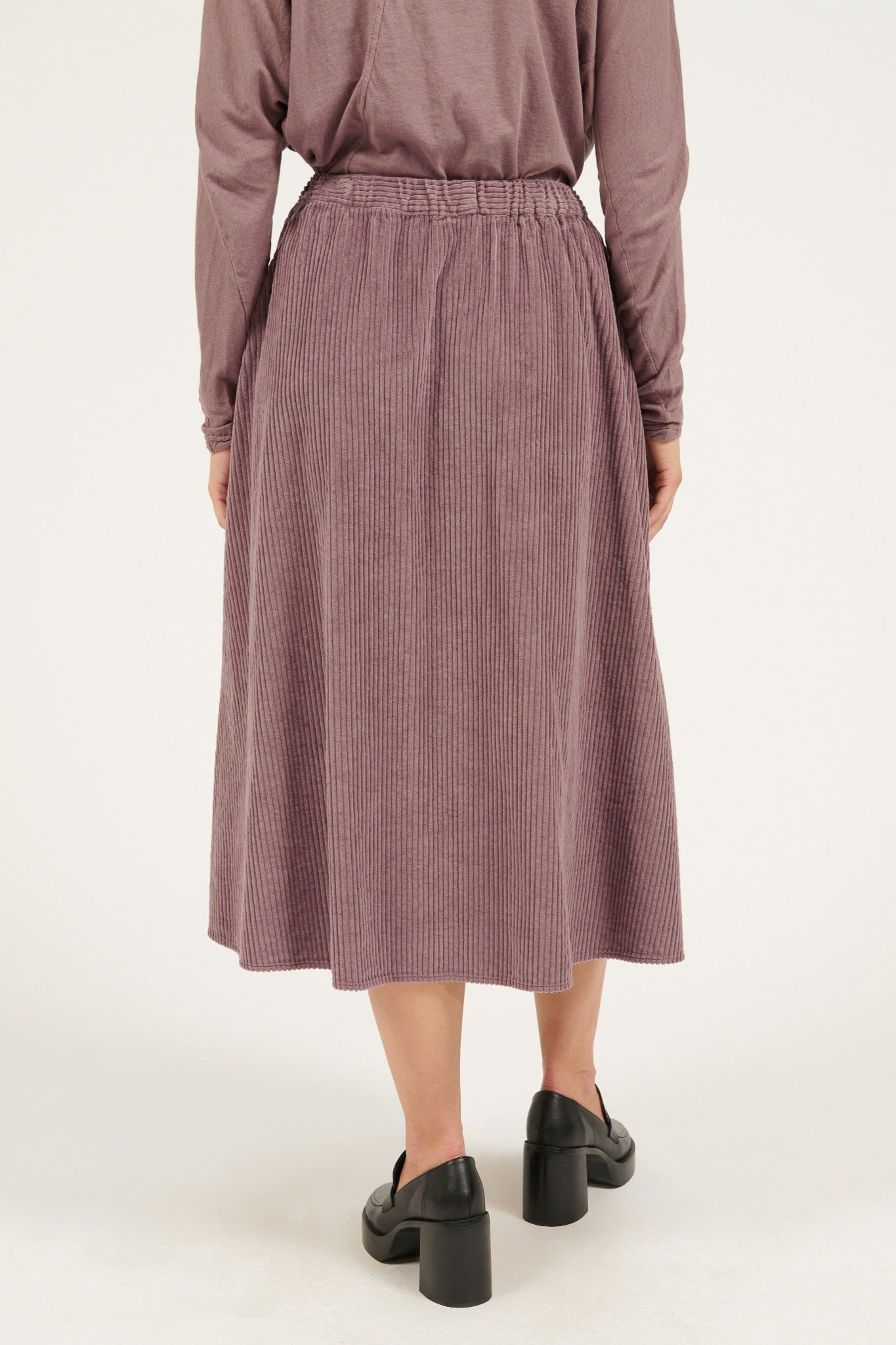 CORDIALLY SKIRT - MULBERRY (PRE-ORDER) - Primness