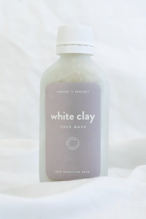 COURTNEY + THE BABES - WHITE CLAY MASK - Primness