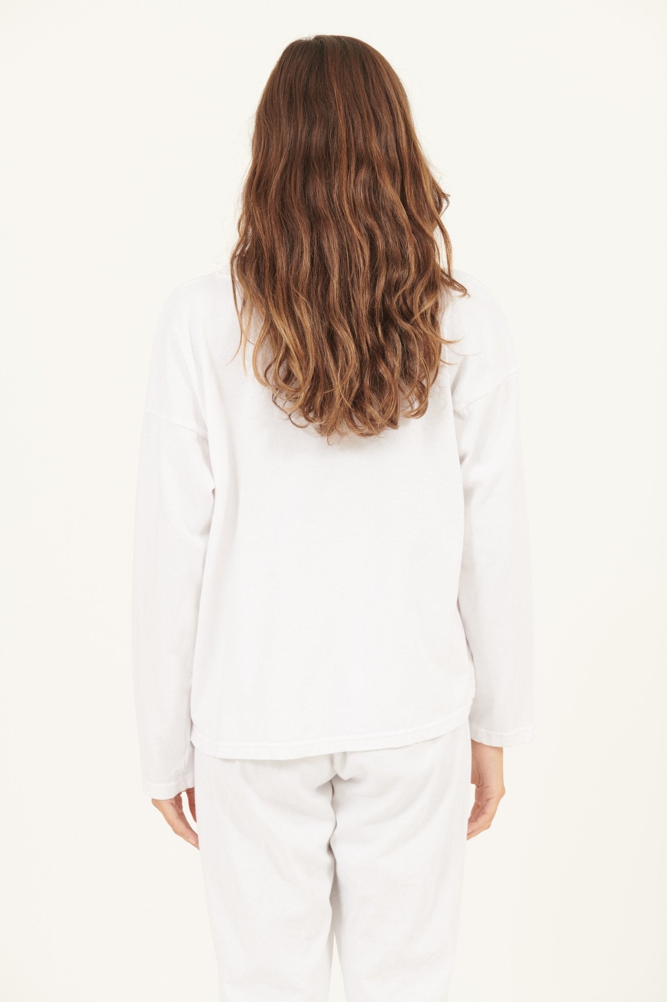 COZY TRACK TOP - BLANC - Primness