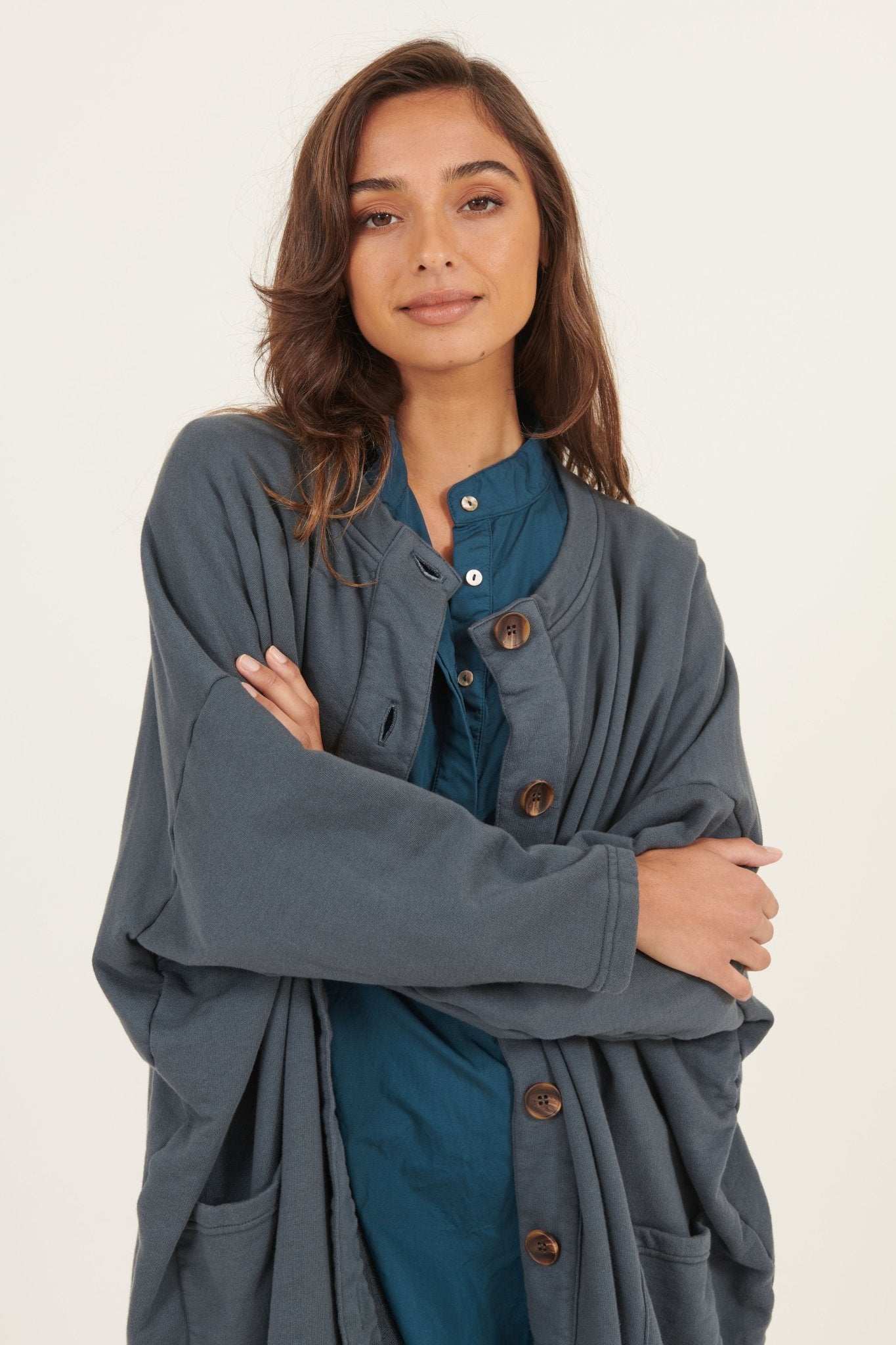 GIA JACKET - SLATE - Primness