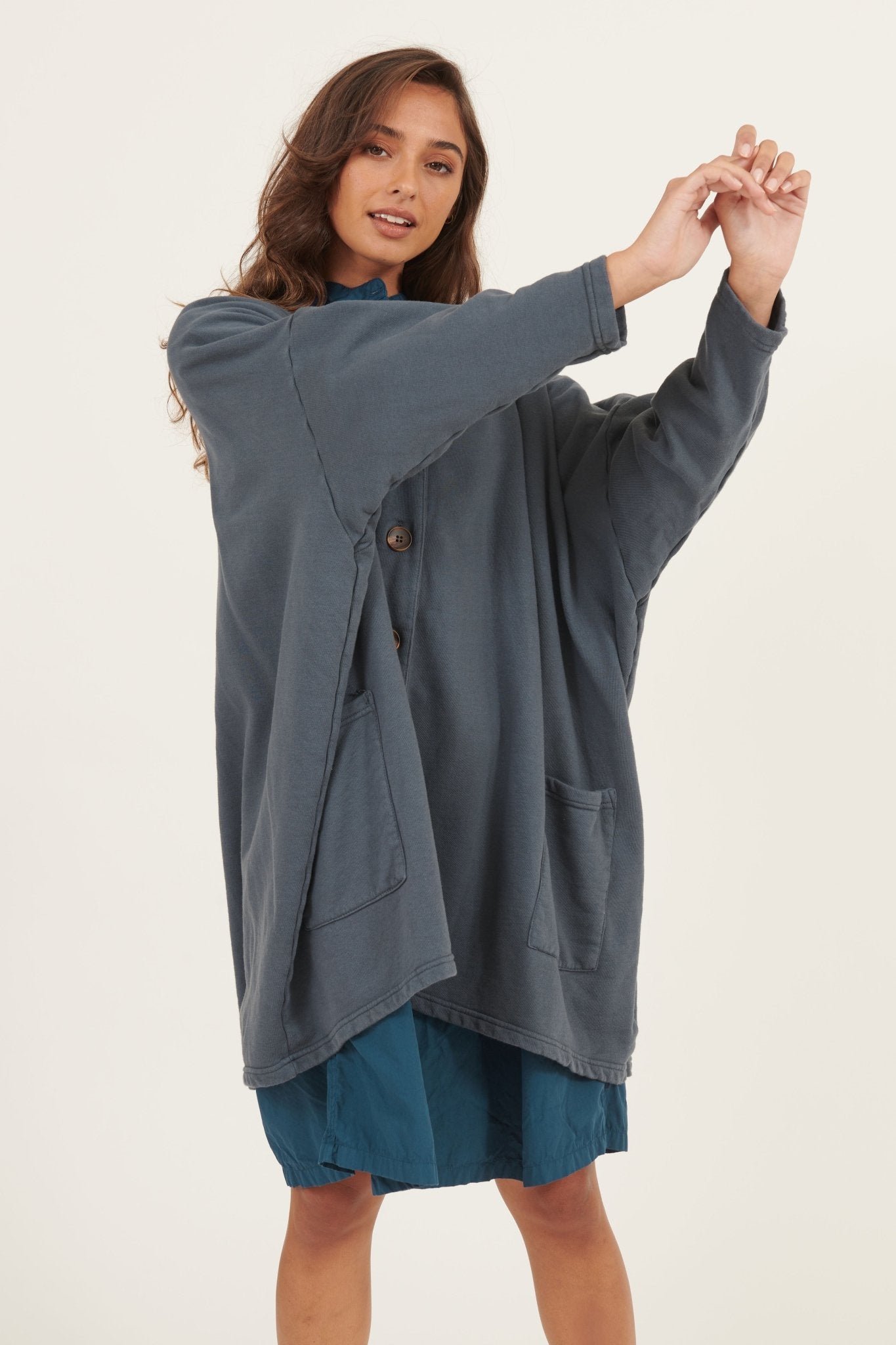 GIA JACKET - SLATE - Primness