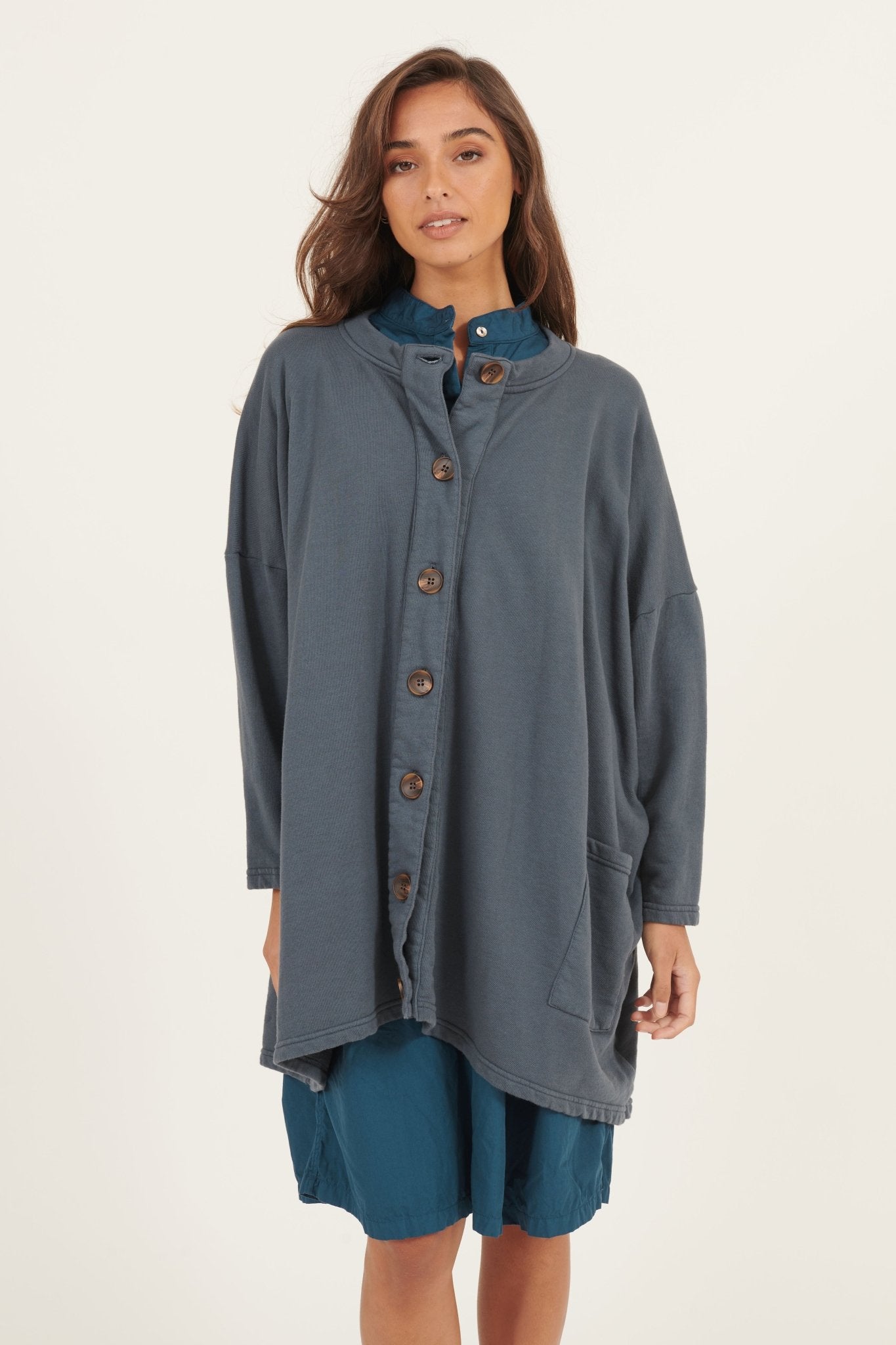 GIA JACKET - SLATE - Primness