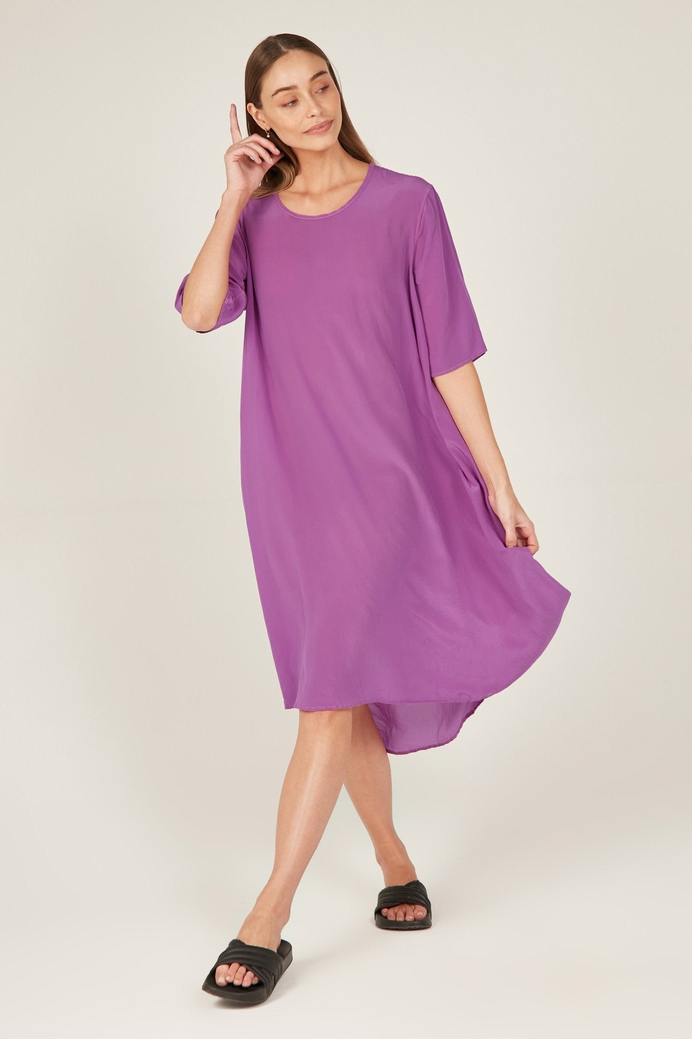 GIGI DRESS - BERRY - Primness