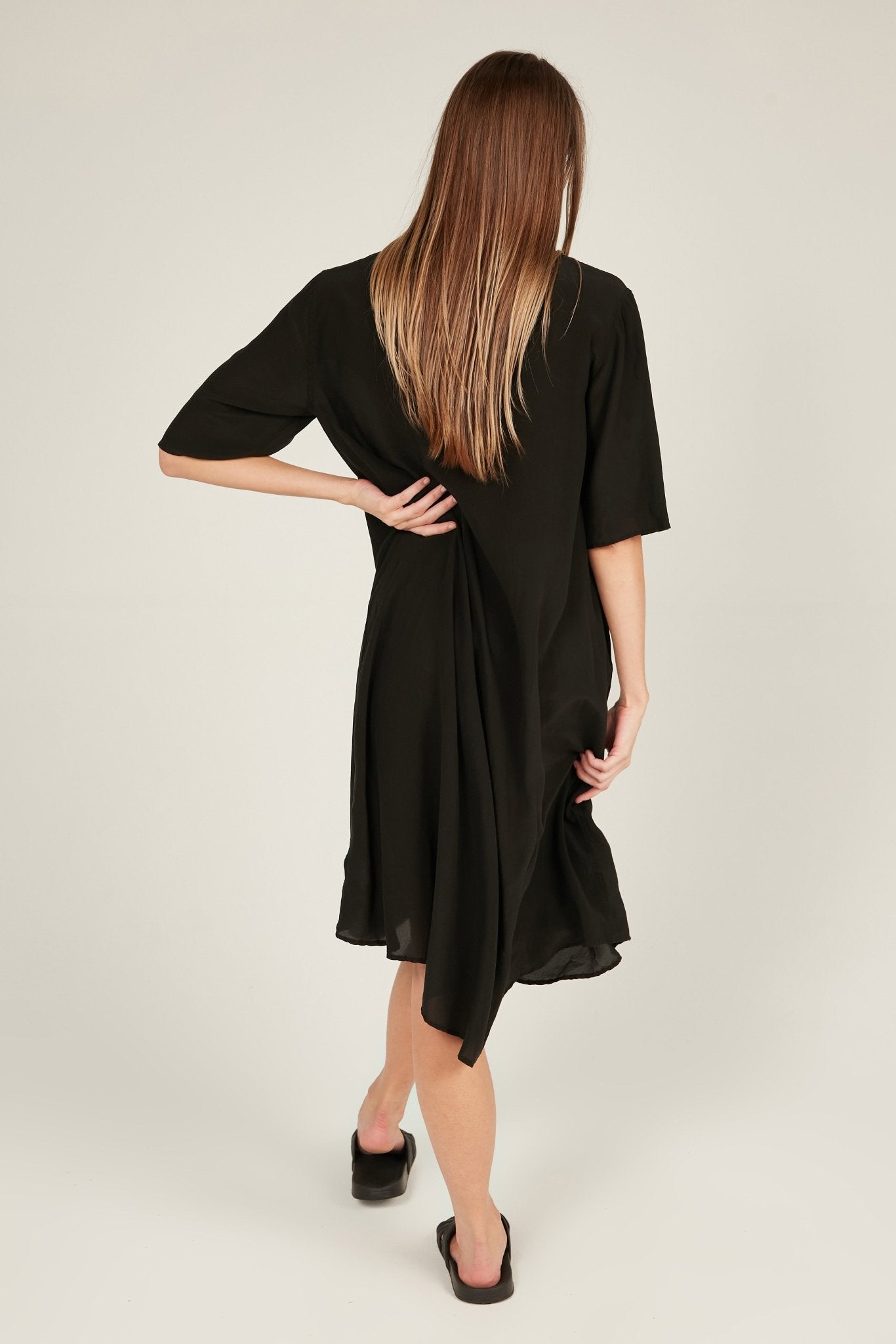 GIGI DRESS - NOIR - Primness