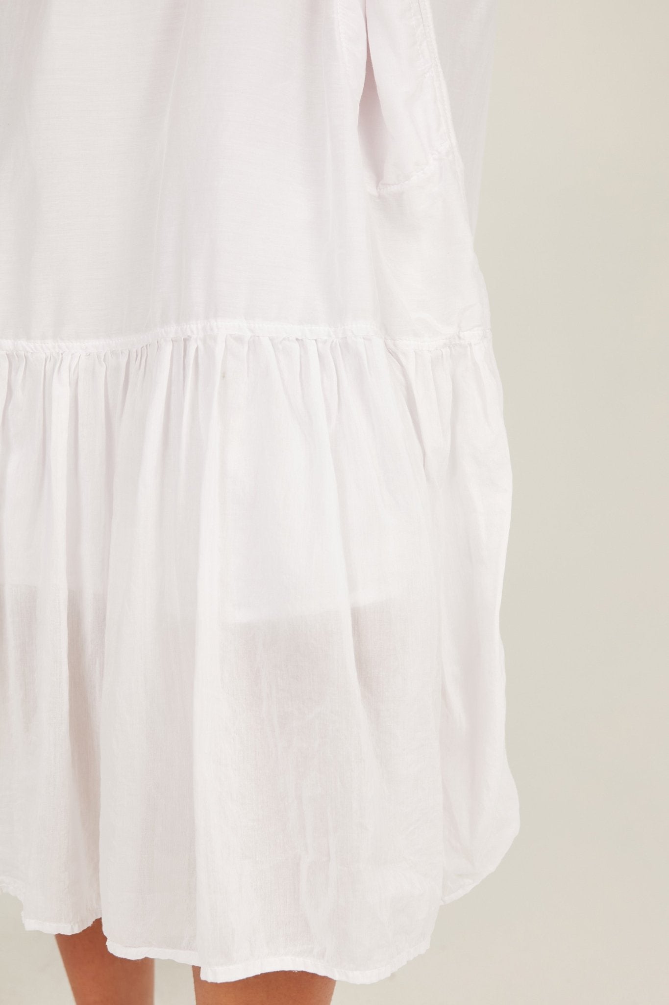 GINNY DRESS - BLANC - Primness