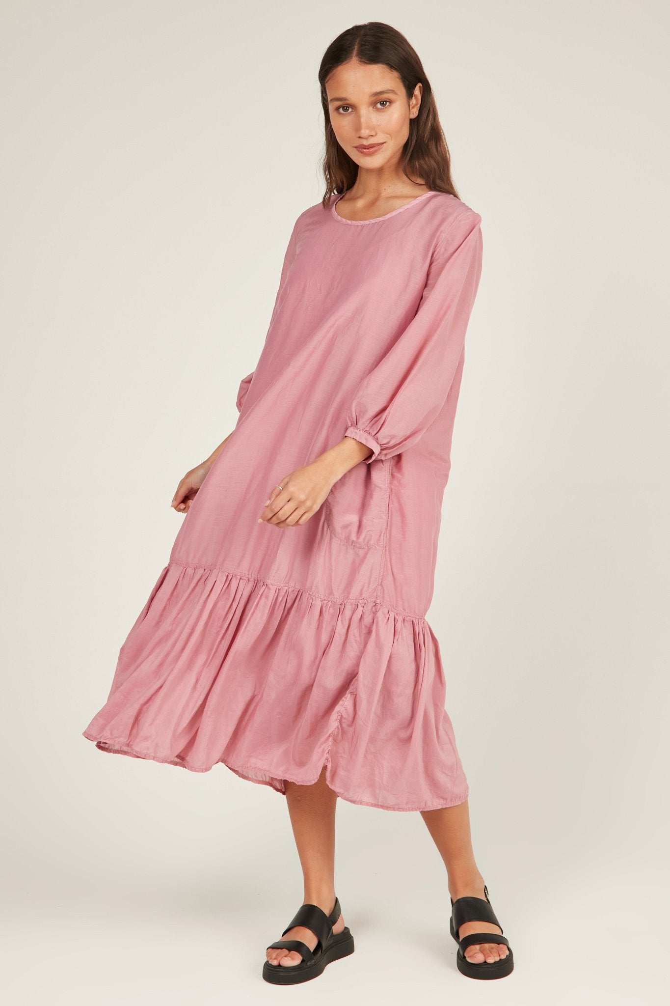 GINNY DRESS - MUSKY ROSE - Primness