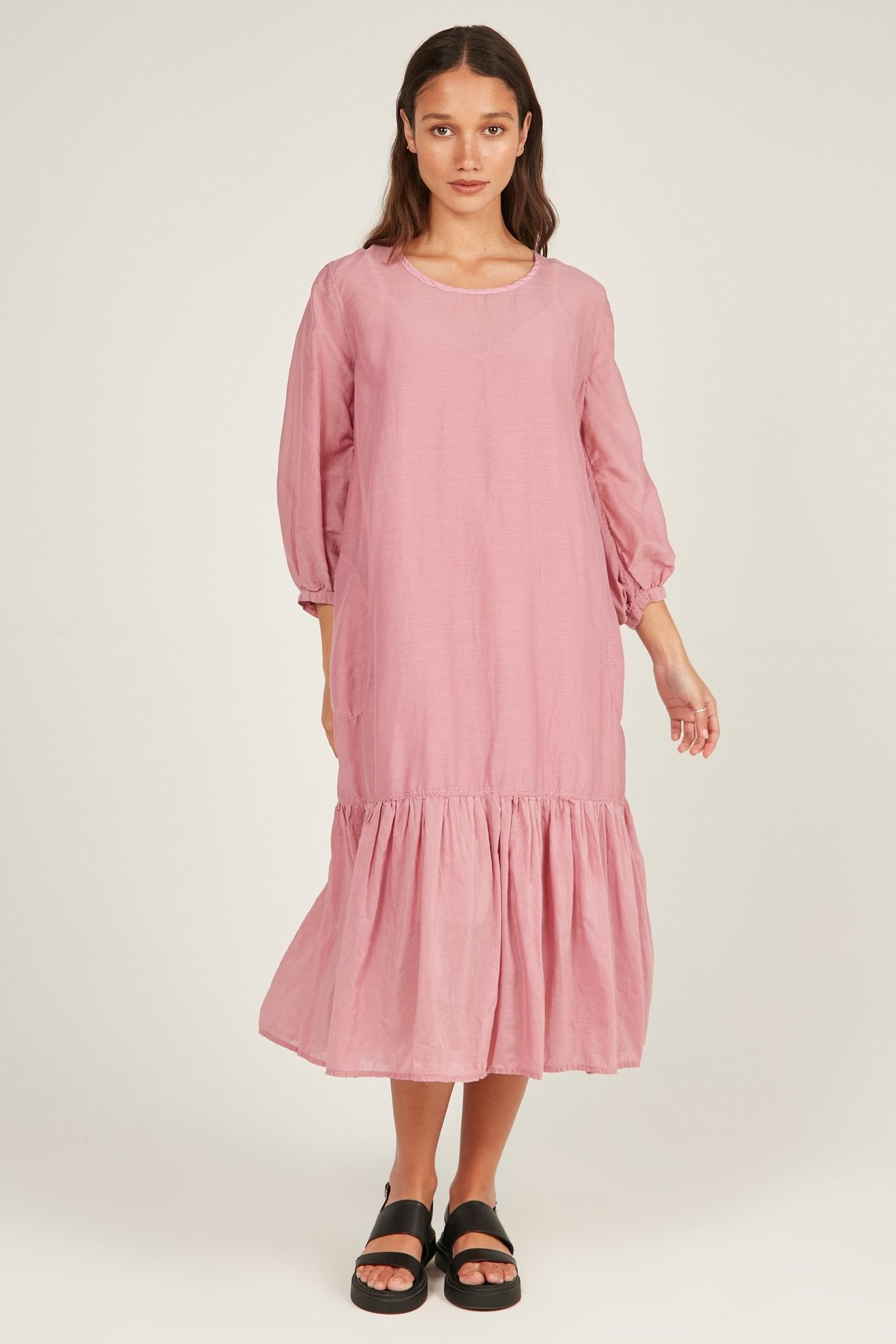 GINNY DRESS - MUSKY ROSE - Primness