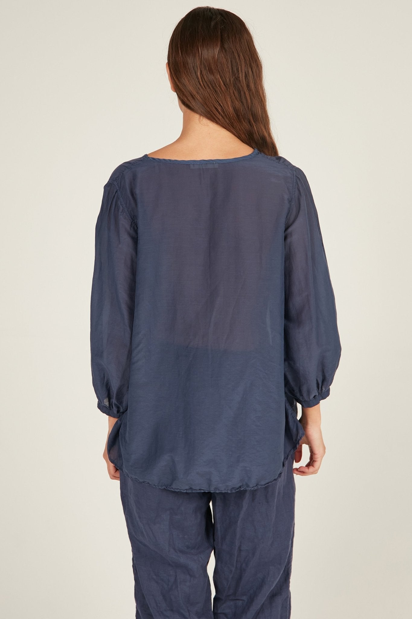 GINNY TOP - DARK NAVY - Primness