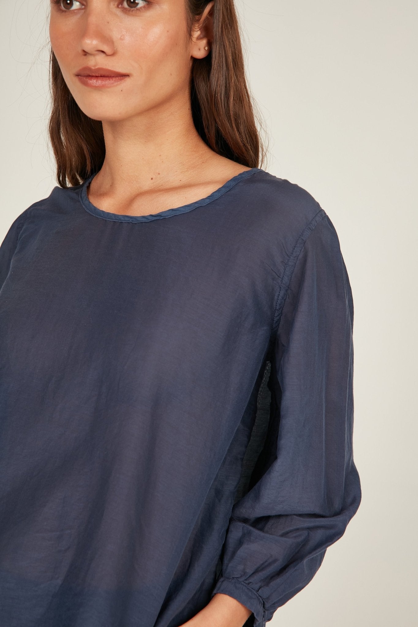 GINNY TOP - DARK NAVY - Primness