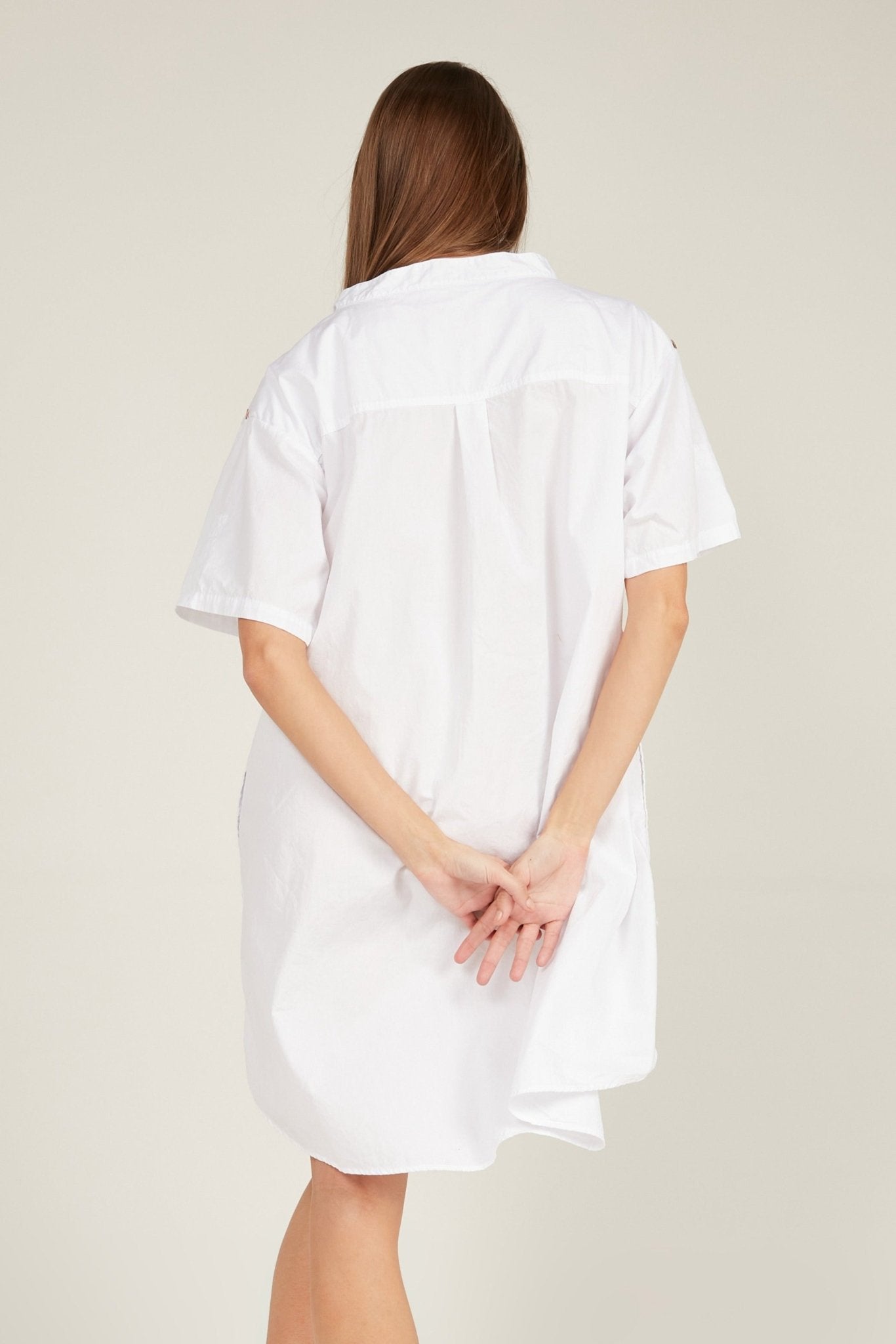 GOPPI DRESS - BLANC - Primness