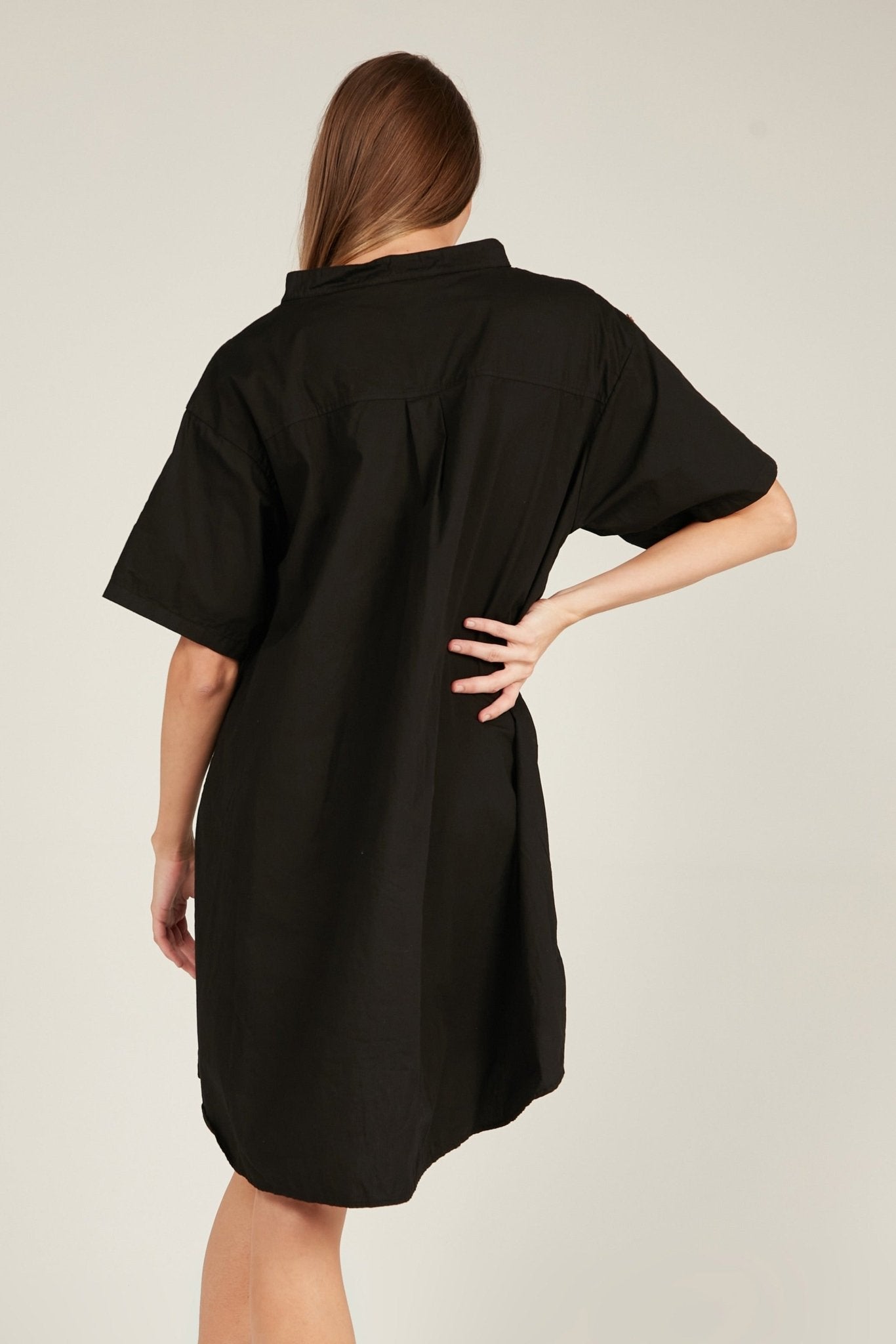 GOPPI DRESS - NOIR - Primness