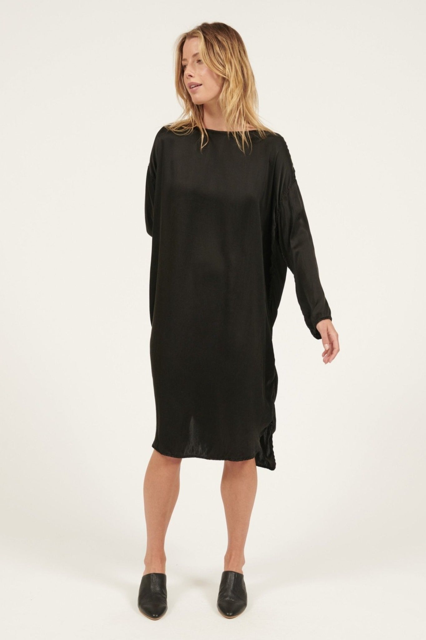 GRANDY DRESS - NOIR - Primness