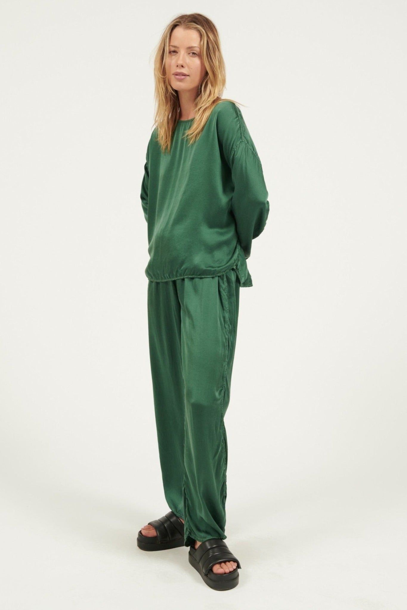 GRANDY PANT - BOTTLE GREEN - Primness