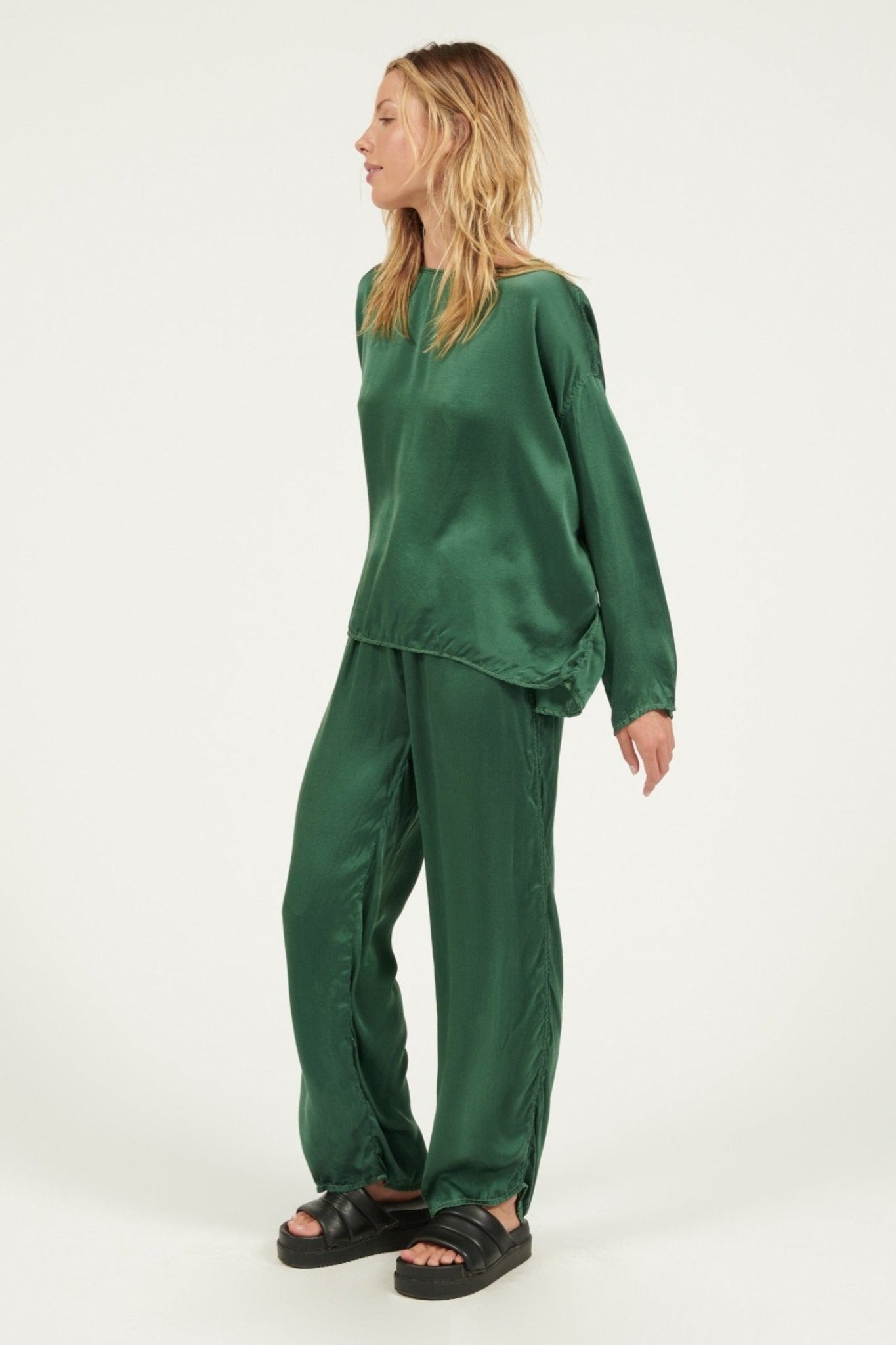 GRANDY PANT - BOTTLE GREEN - Primness