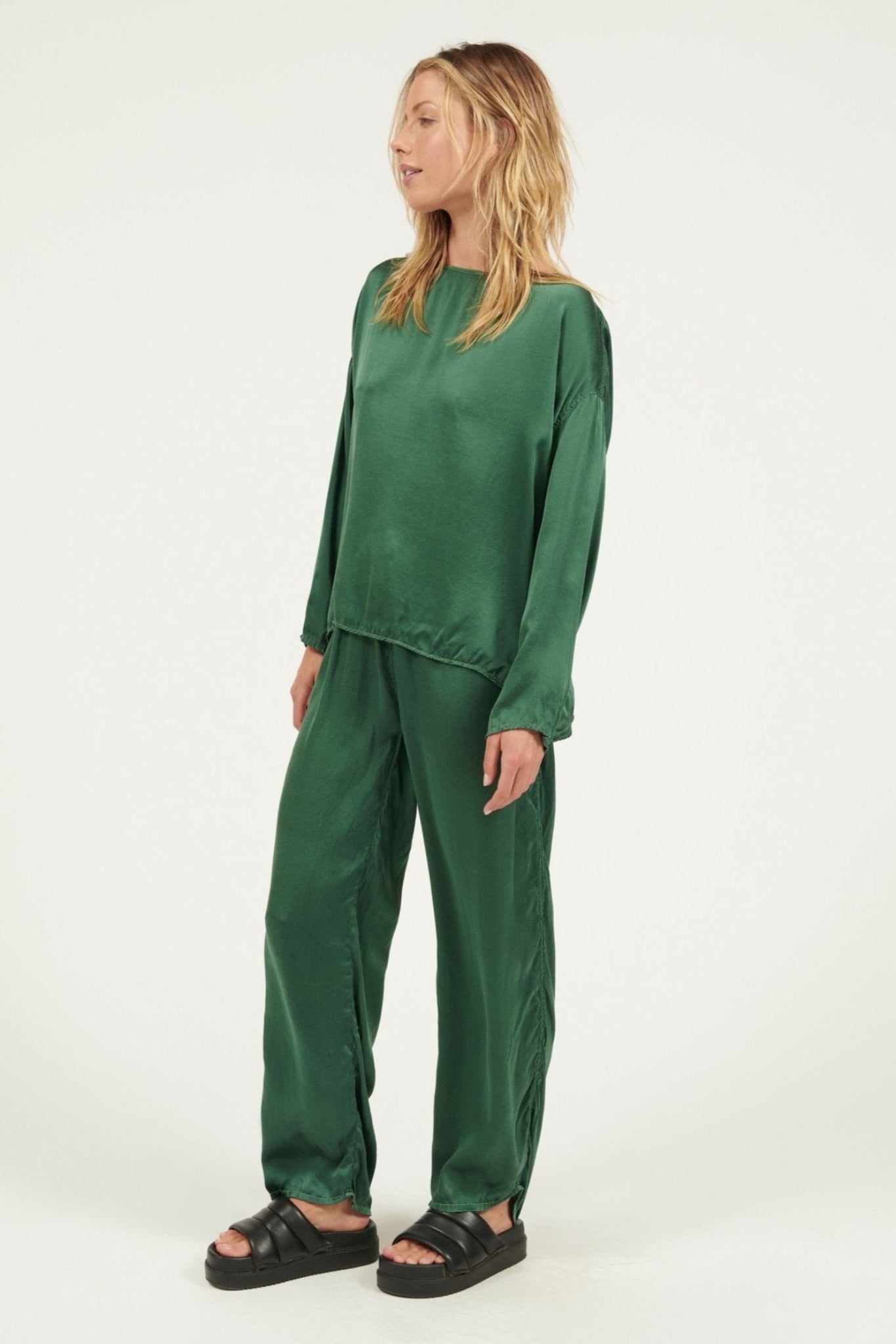 GRANDY PANT - BOTTLE GREEN - Primness