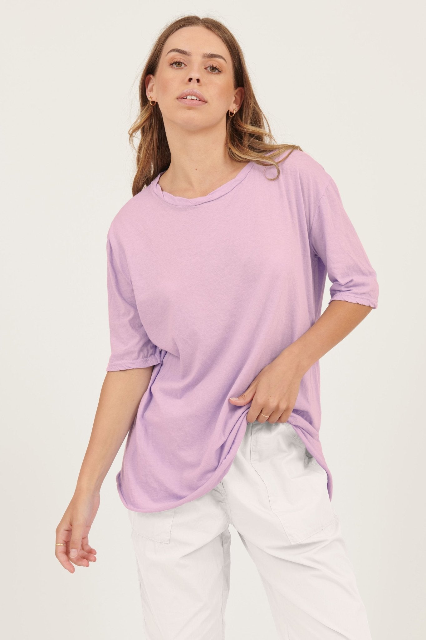 HAP TEE - MAUVE - Primness