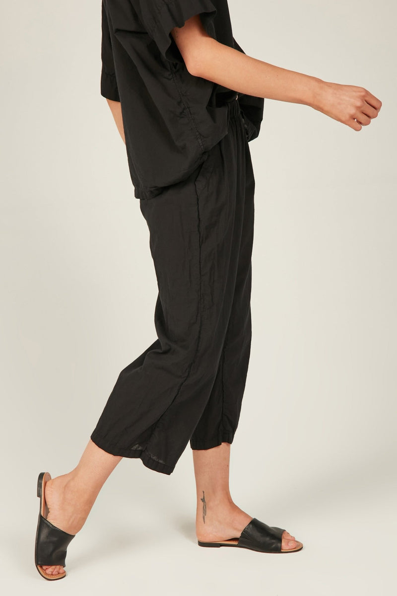 HOLIDAY CROPPED PANT - NOIR - Primness