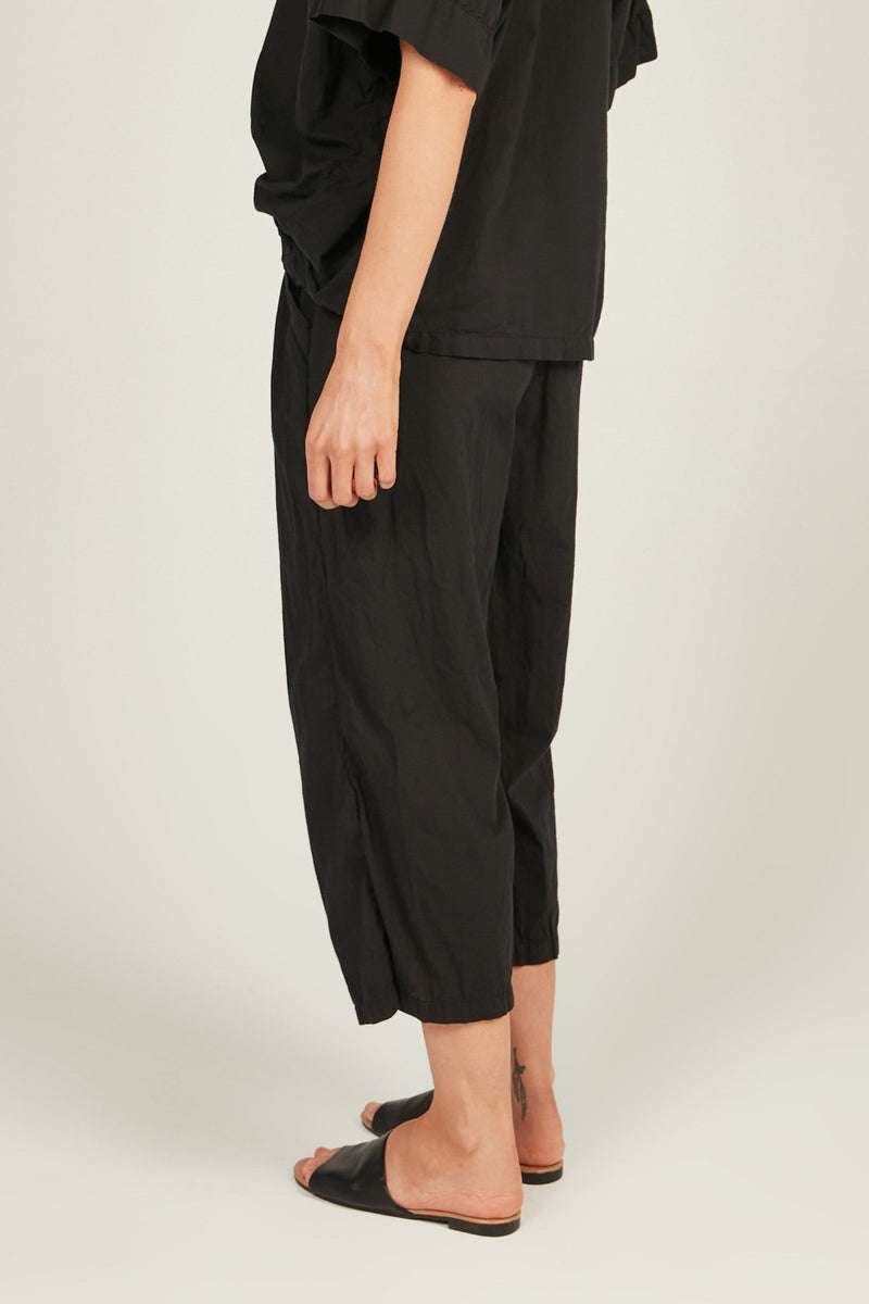 HOLIDAY CROPPED PANT - NOIR - Primness