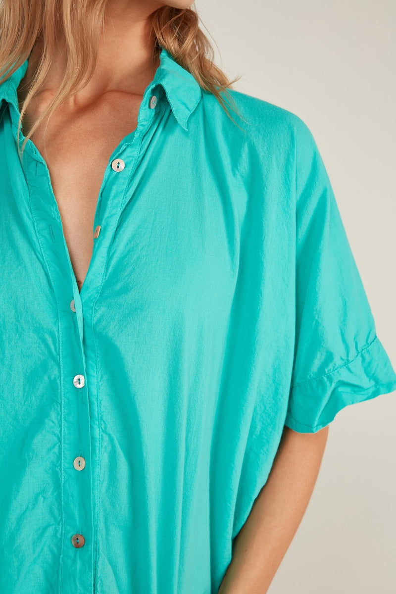 HOLIDAY SHIRT - TURQUOISE - Primness