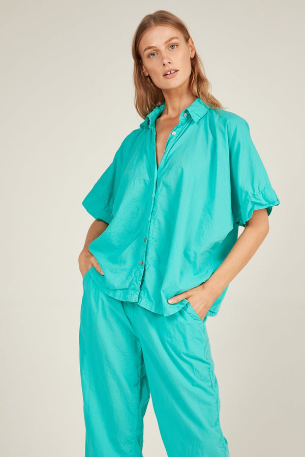 HOLIDAY SHIRT - TURQUOISE - Primness