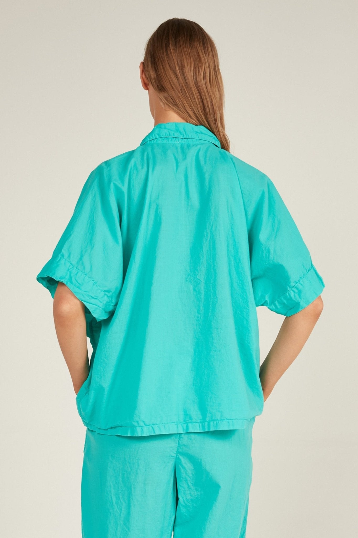 HOLIDAY SHIRT - TURQUOISE - Primness