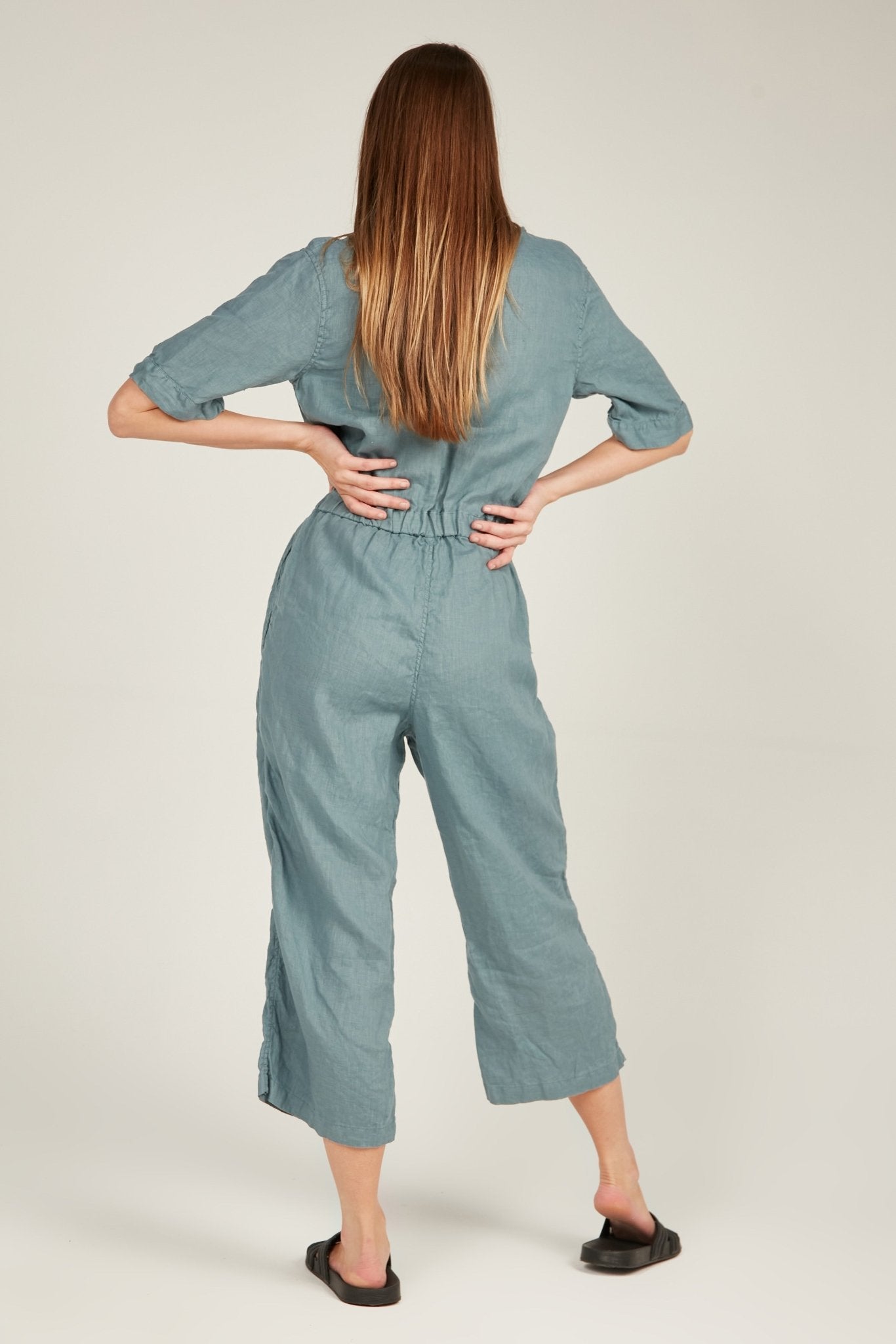 ISLAND JUMPSUIT - LAGOON (PRE-ORDER) - Primness