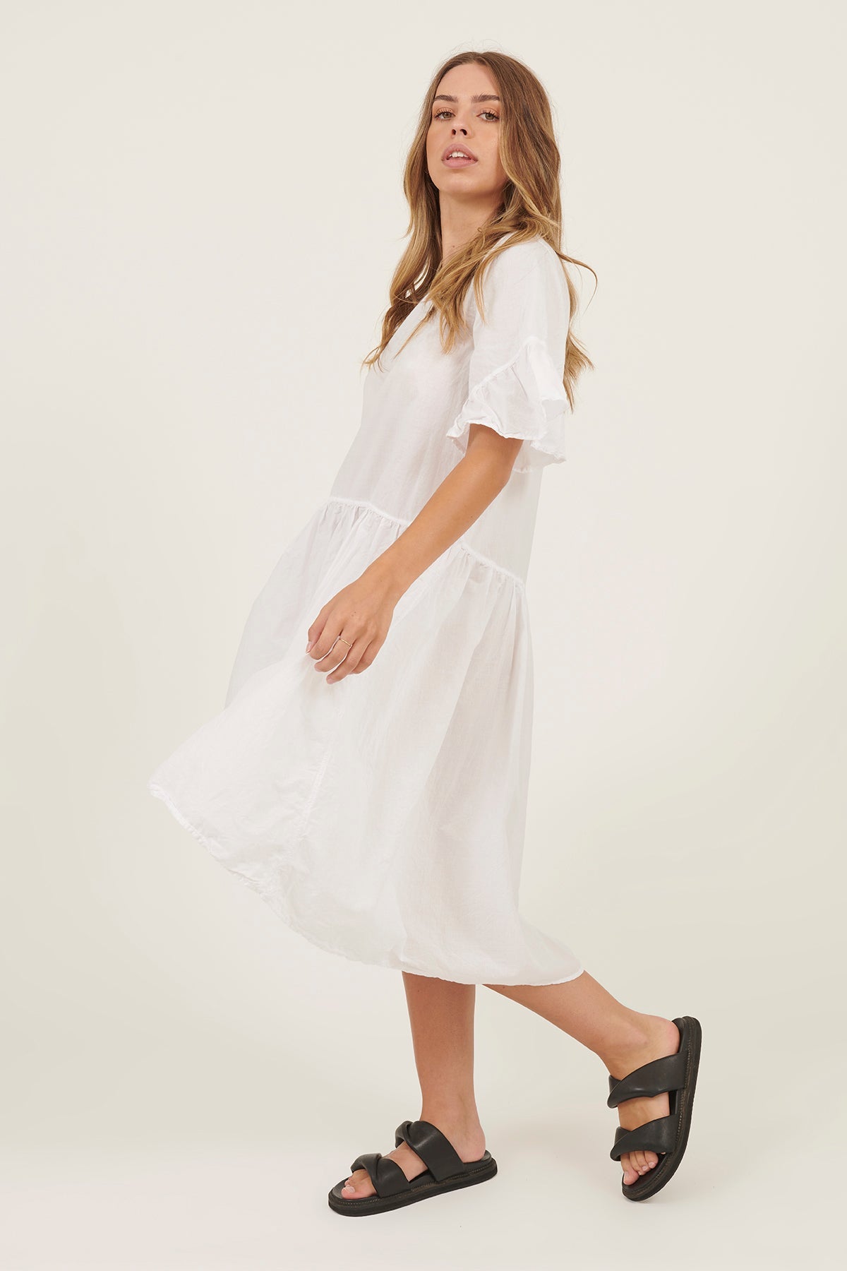 ITOK DRESS - BLANC - Primness