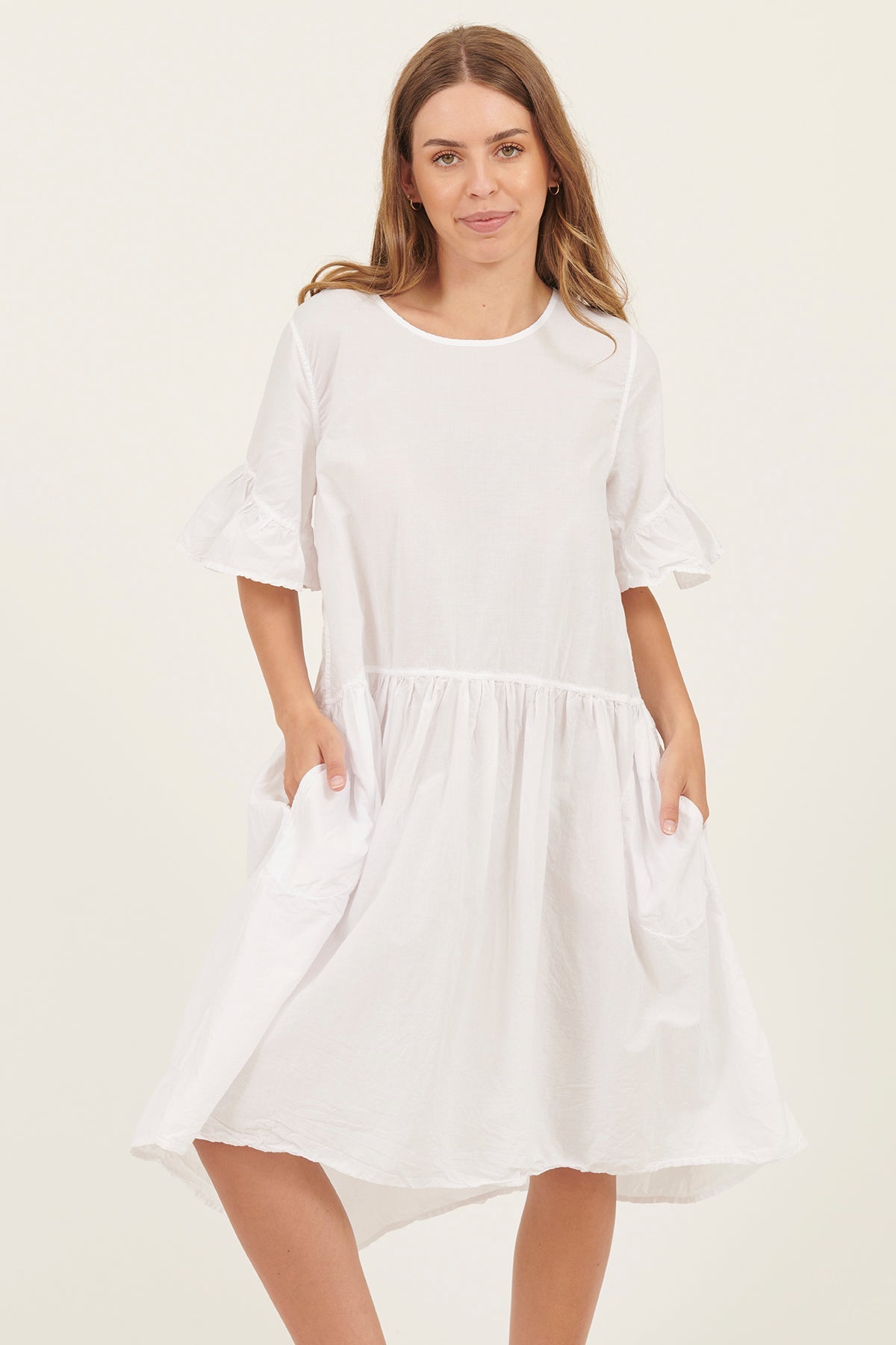 ITOK DRESS - BLANC - Primness