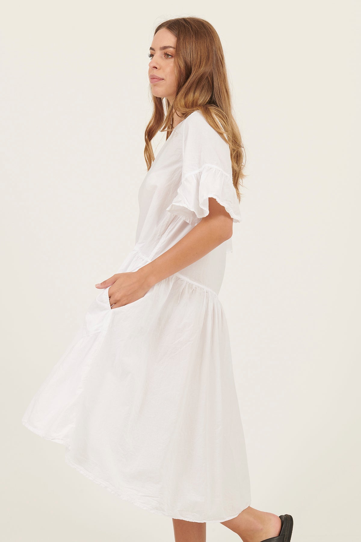 ITOK DRESS - BLANC - Primness