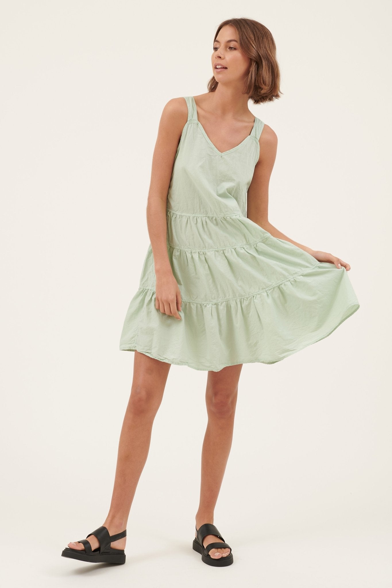 KEENIE SUNDRESS - MINTY - FINAL SALE - Primness