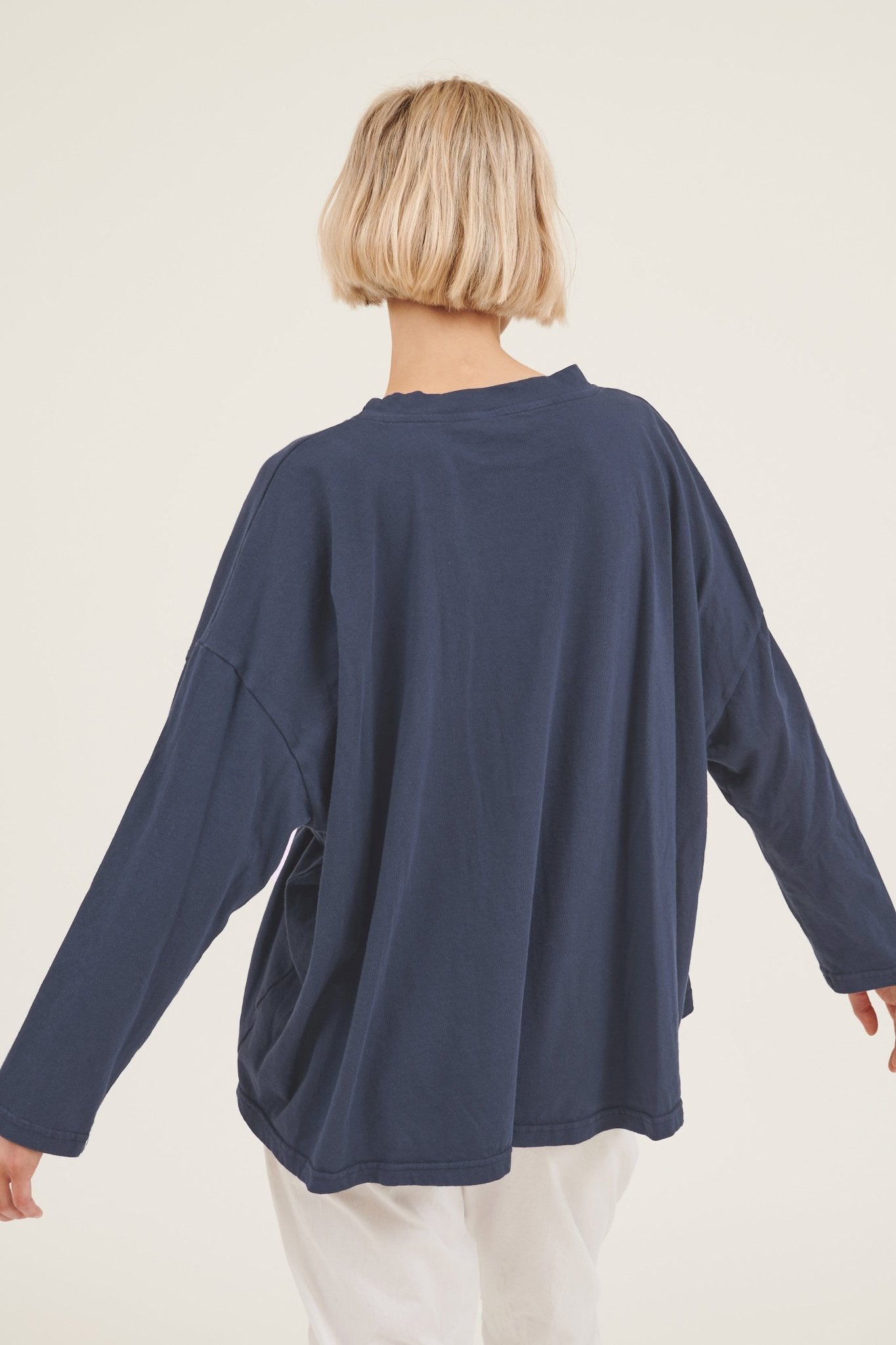 KIKI TOP - DARK NAVY - Primness