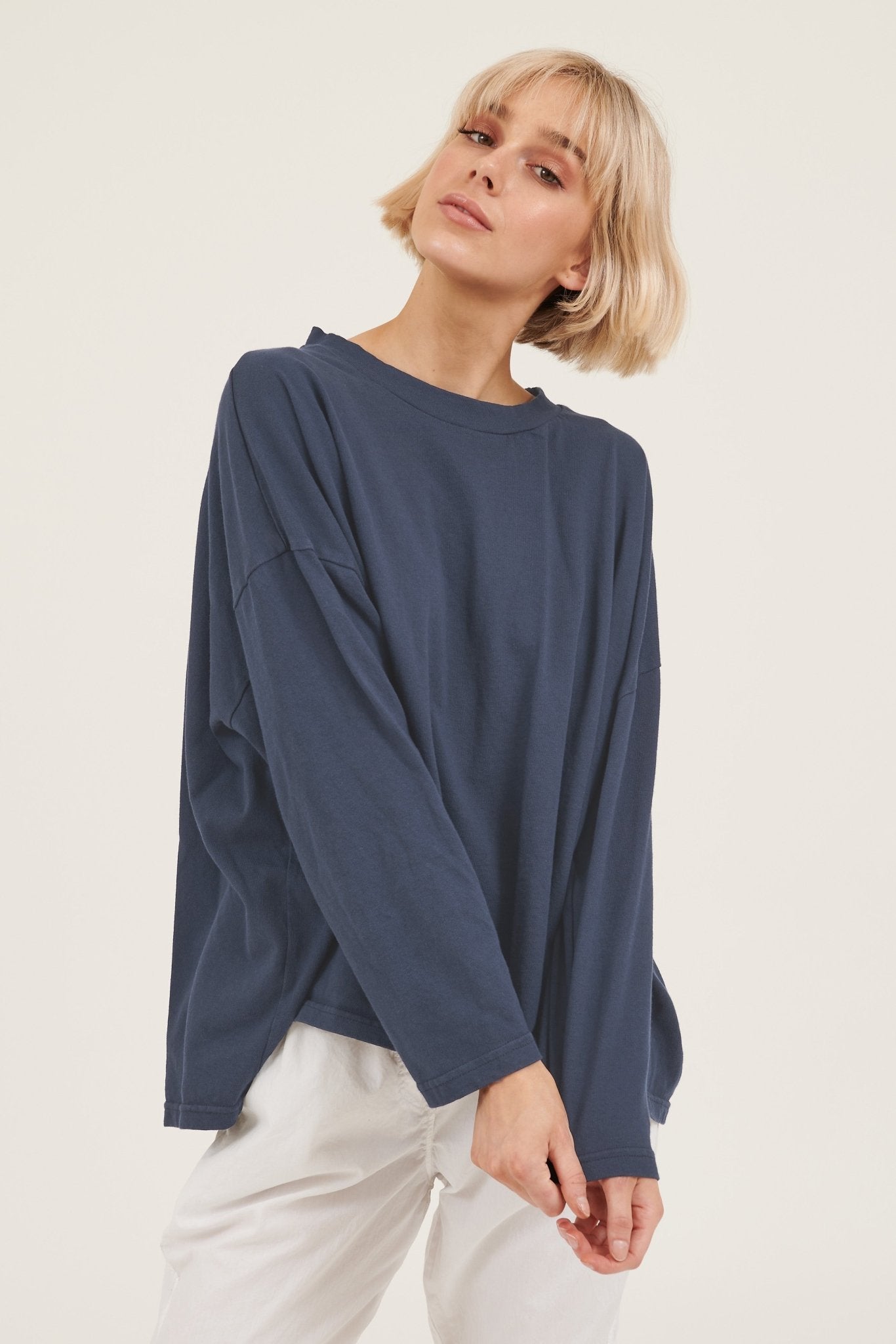 KIKI TOP - DARK NAVY - Primness