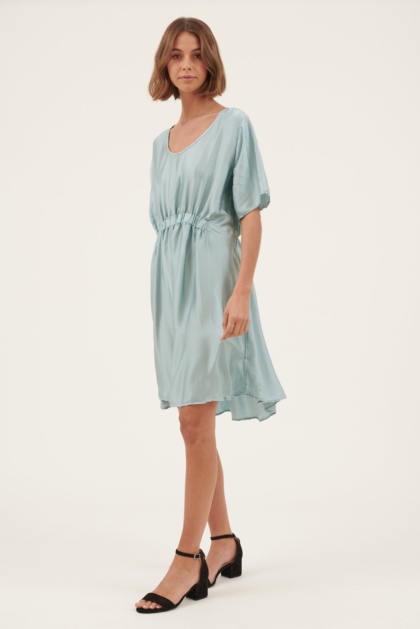 LA JETEE DRESS - LIQUID BLUE - FINAL SALE - Primness