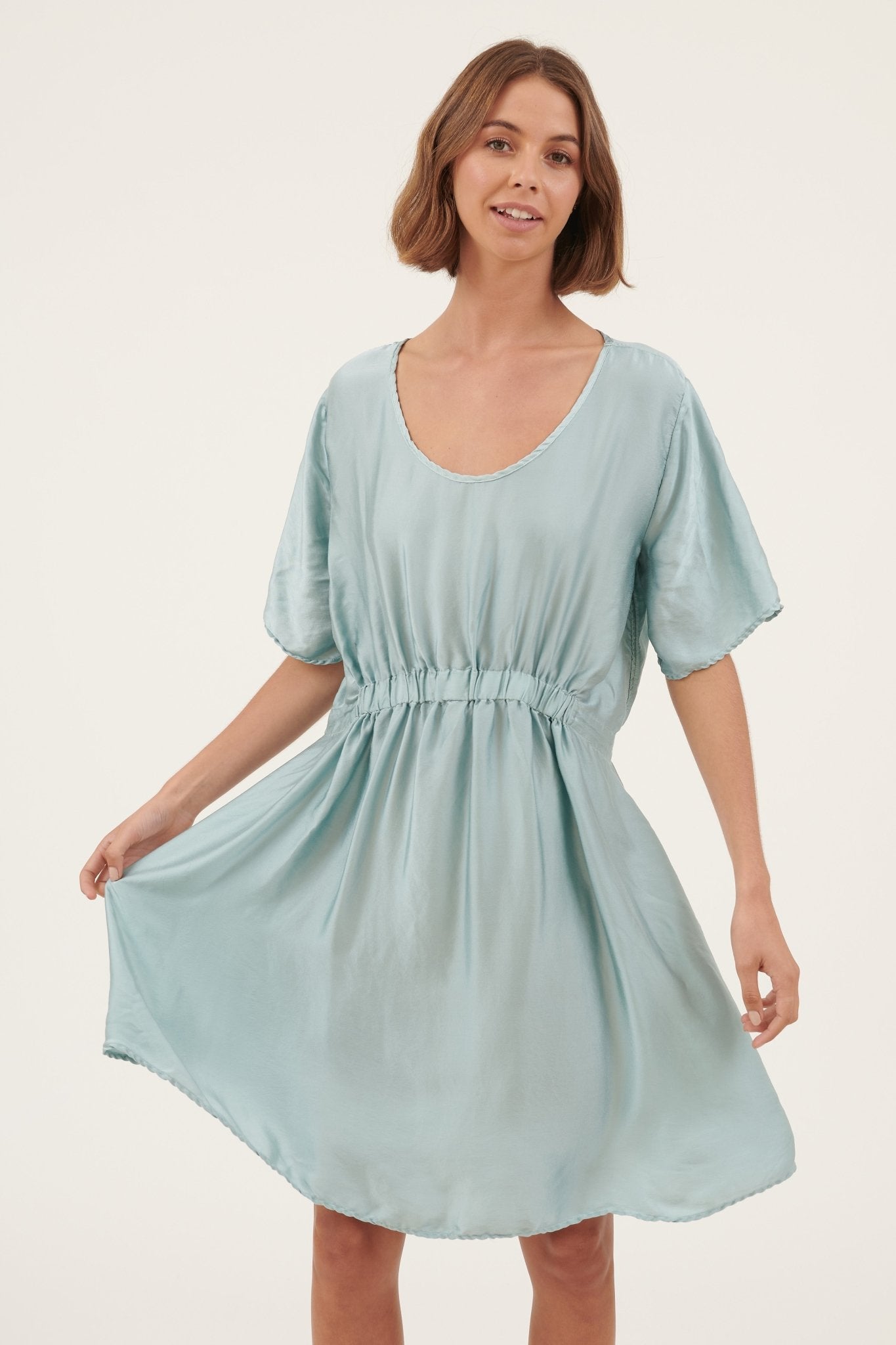 LA JETEE DRESS - LIQUID BLUE - FINAL SALE - Primness