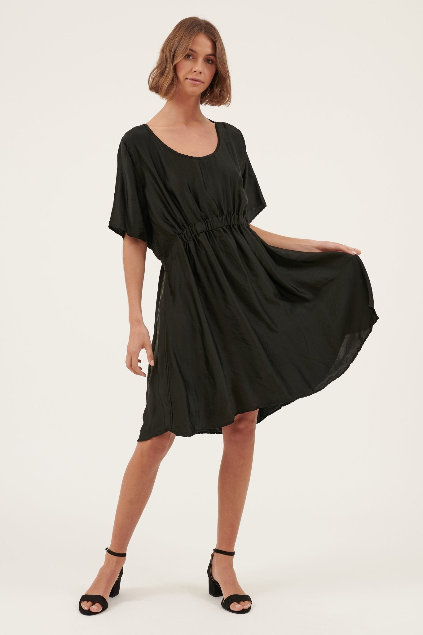 LA JETEE DRESS - NOIR - FINAL SALE - Primness