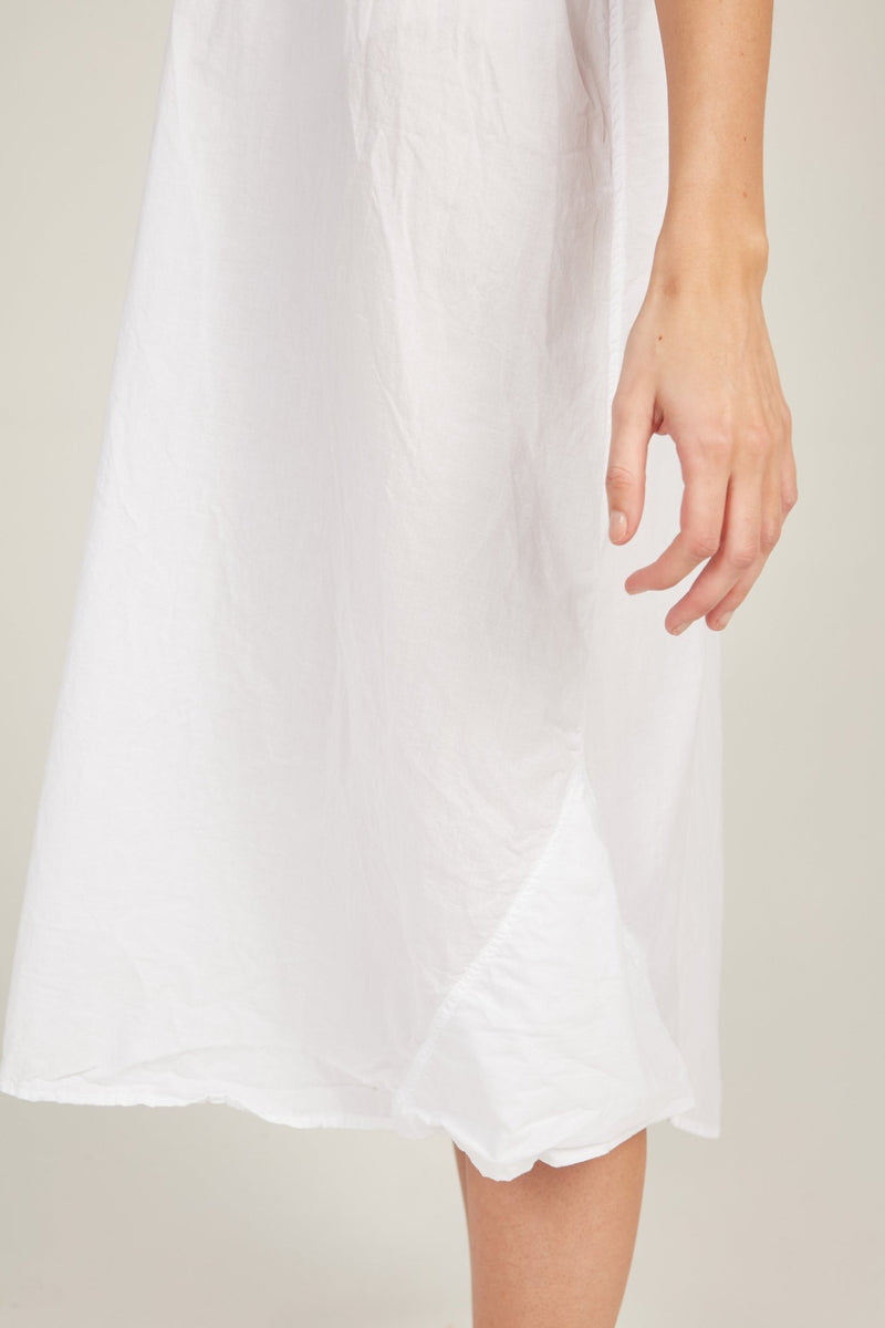 LALA SHIRT DRESS - BLANC - Primness