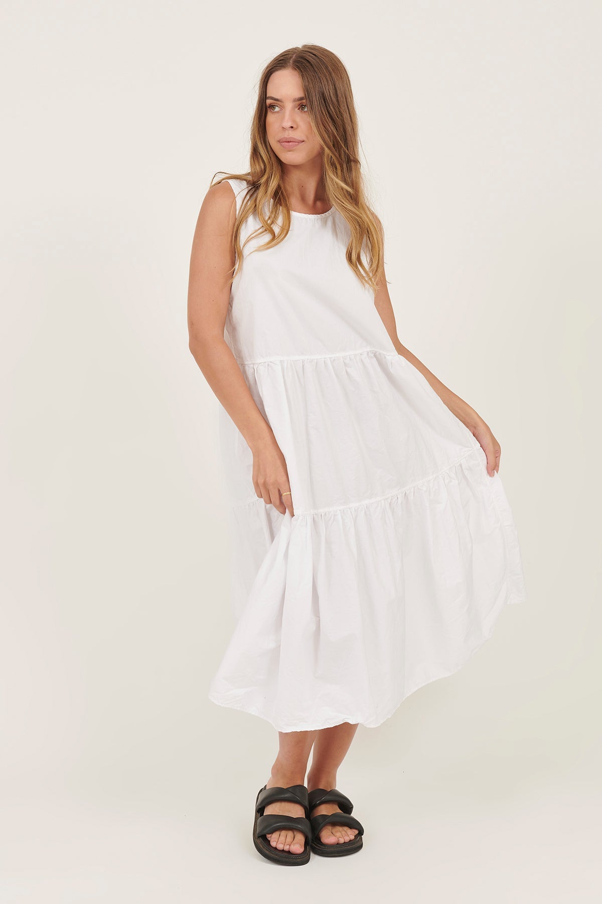 LEXI DRESS - BLANC - Primness