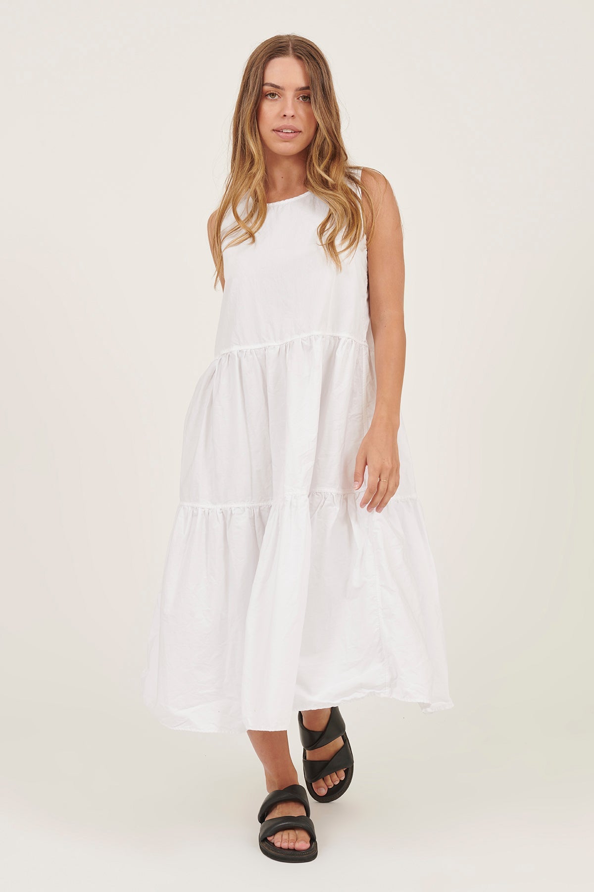 LEXI DRESS - BLANC - Primness