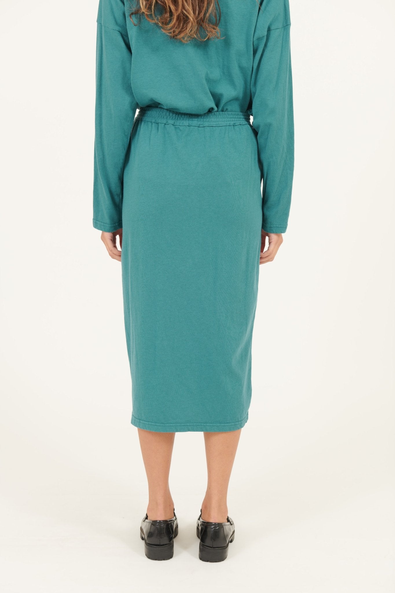 LINA PENCIL SKIRT - PEACOCK - FINAL SALE - Primness