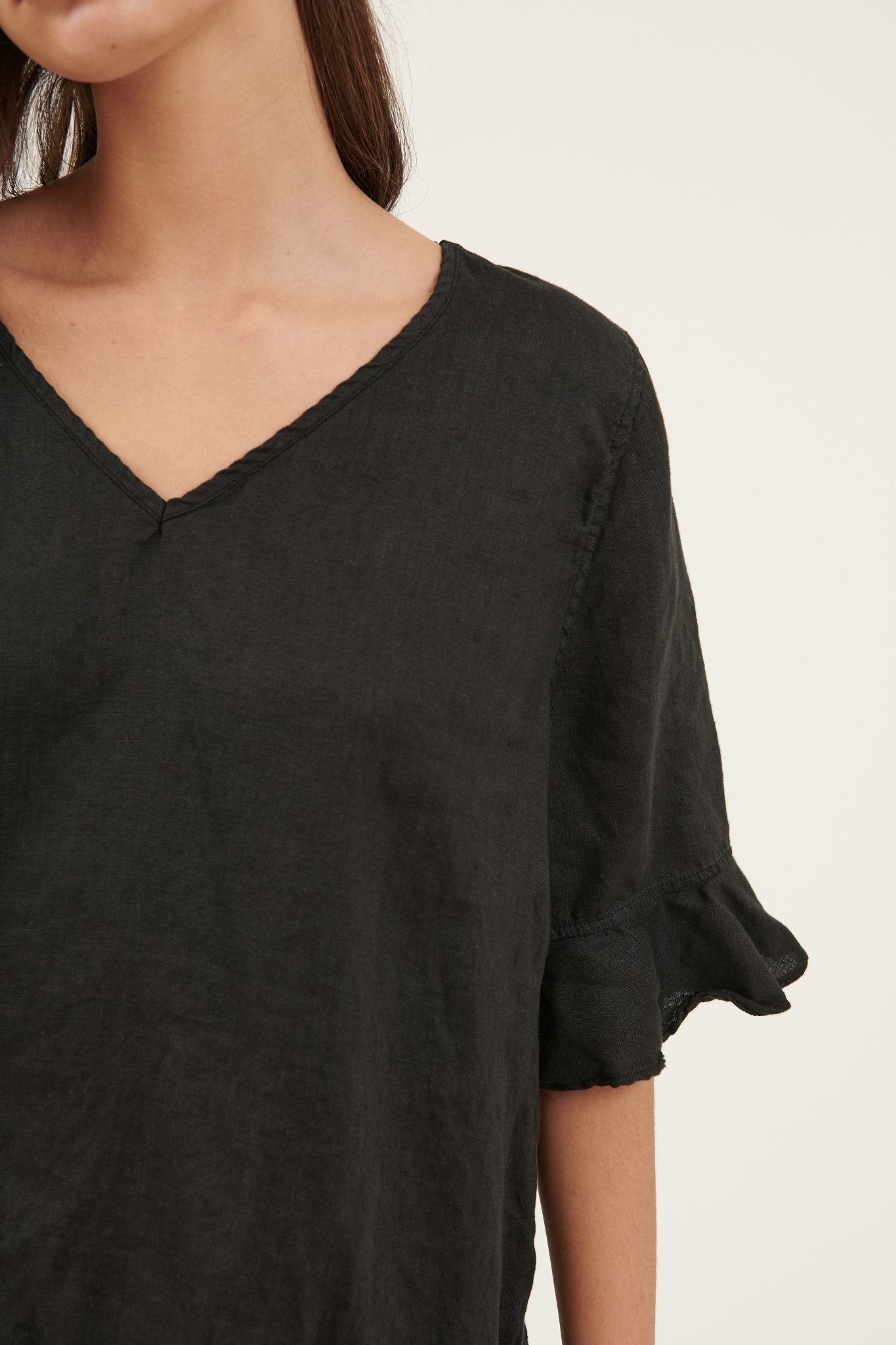 LITTLE COVE TOP - NOIR - FINAL SALE - Primness