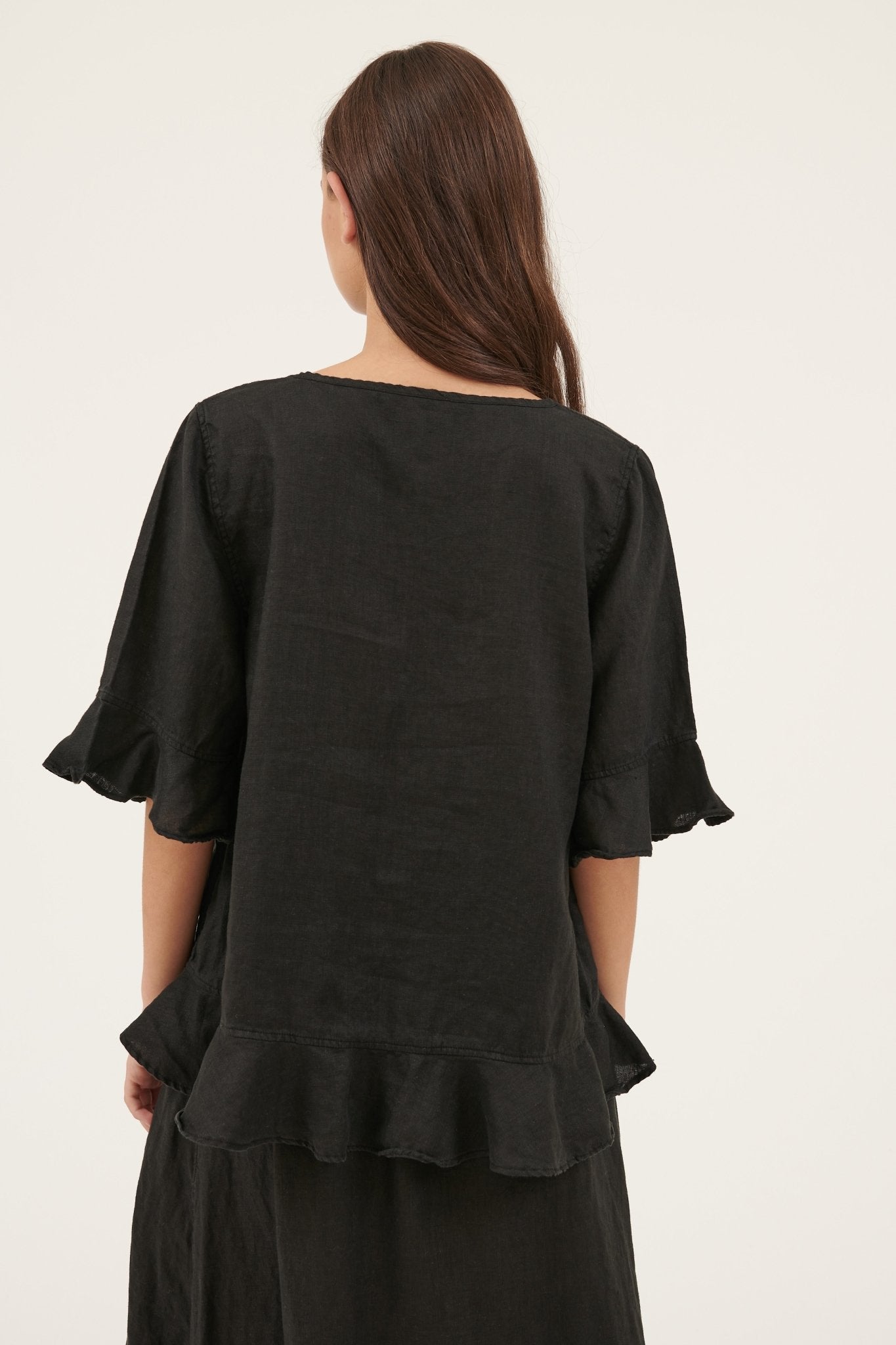 LITTLE COVE TOP - NOIR - FINAL SALE - Primness