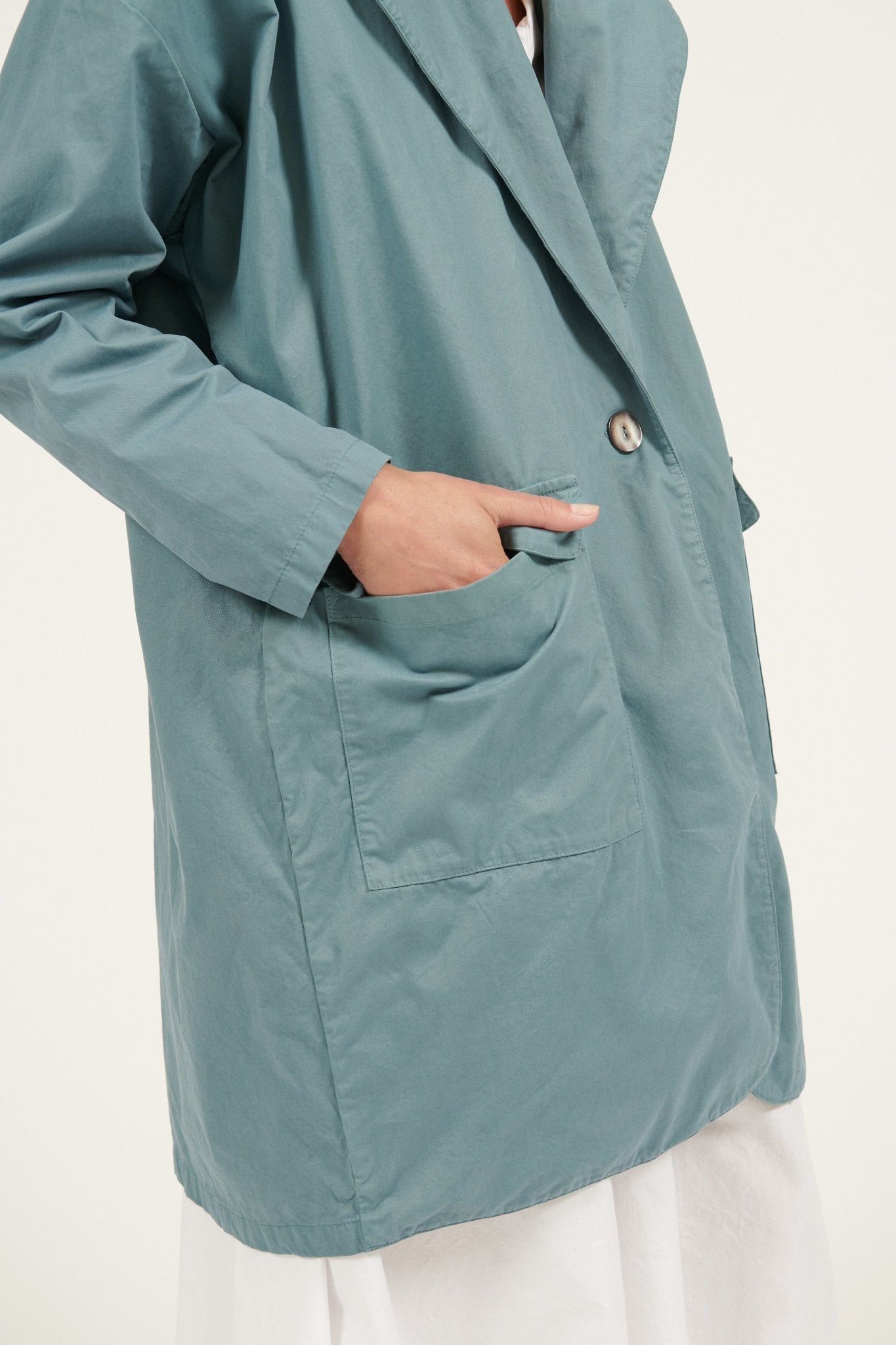 LONLON BLAZER - TEAL - Primness